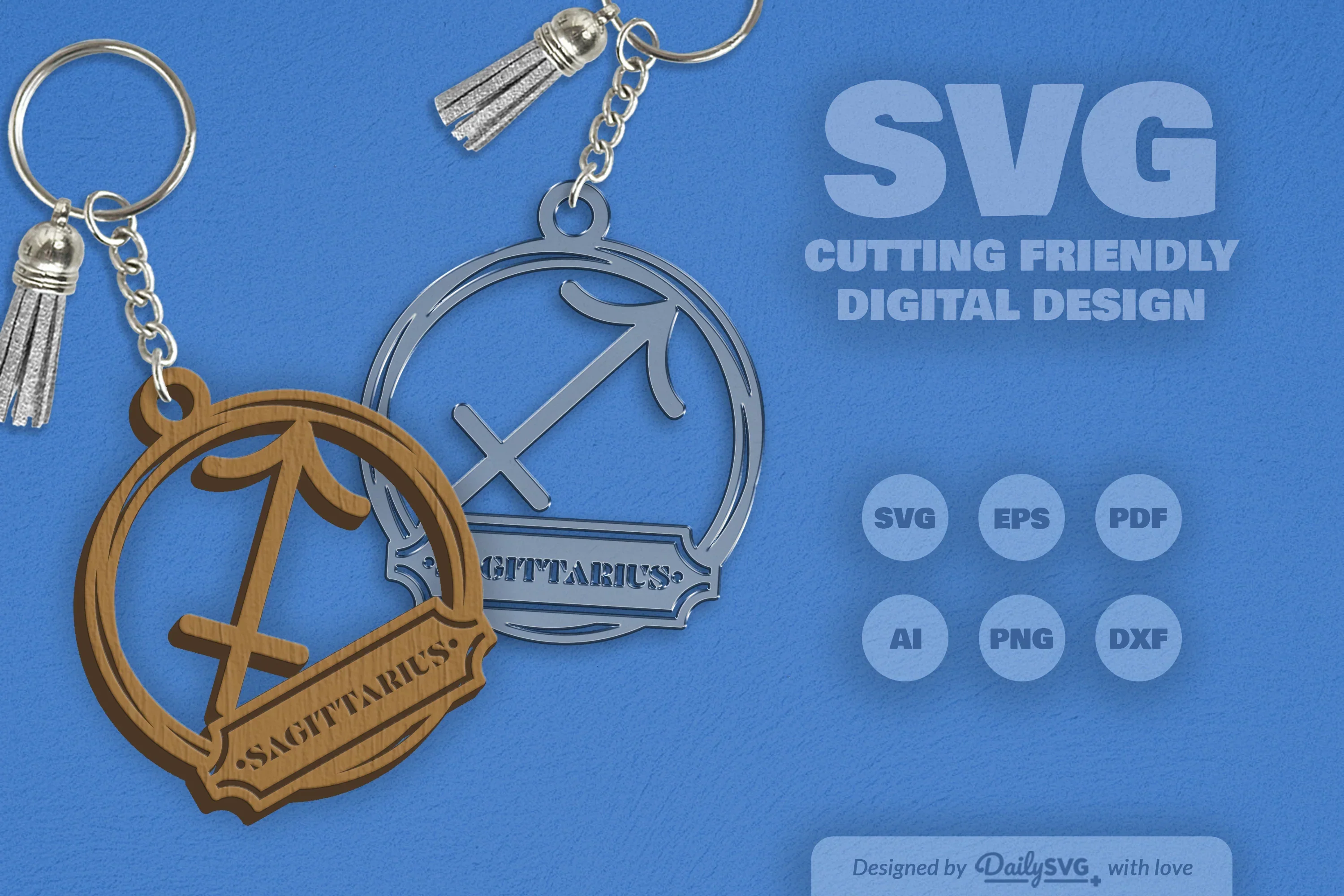Sagittarius Zodiac Sign SVG Bundle - Image 2