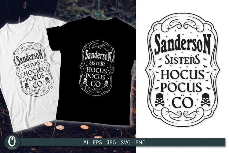 Sanderson Sisters Hocus Focus SVG Bundle