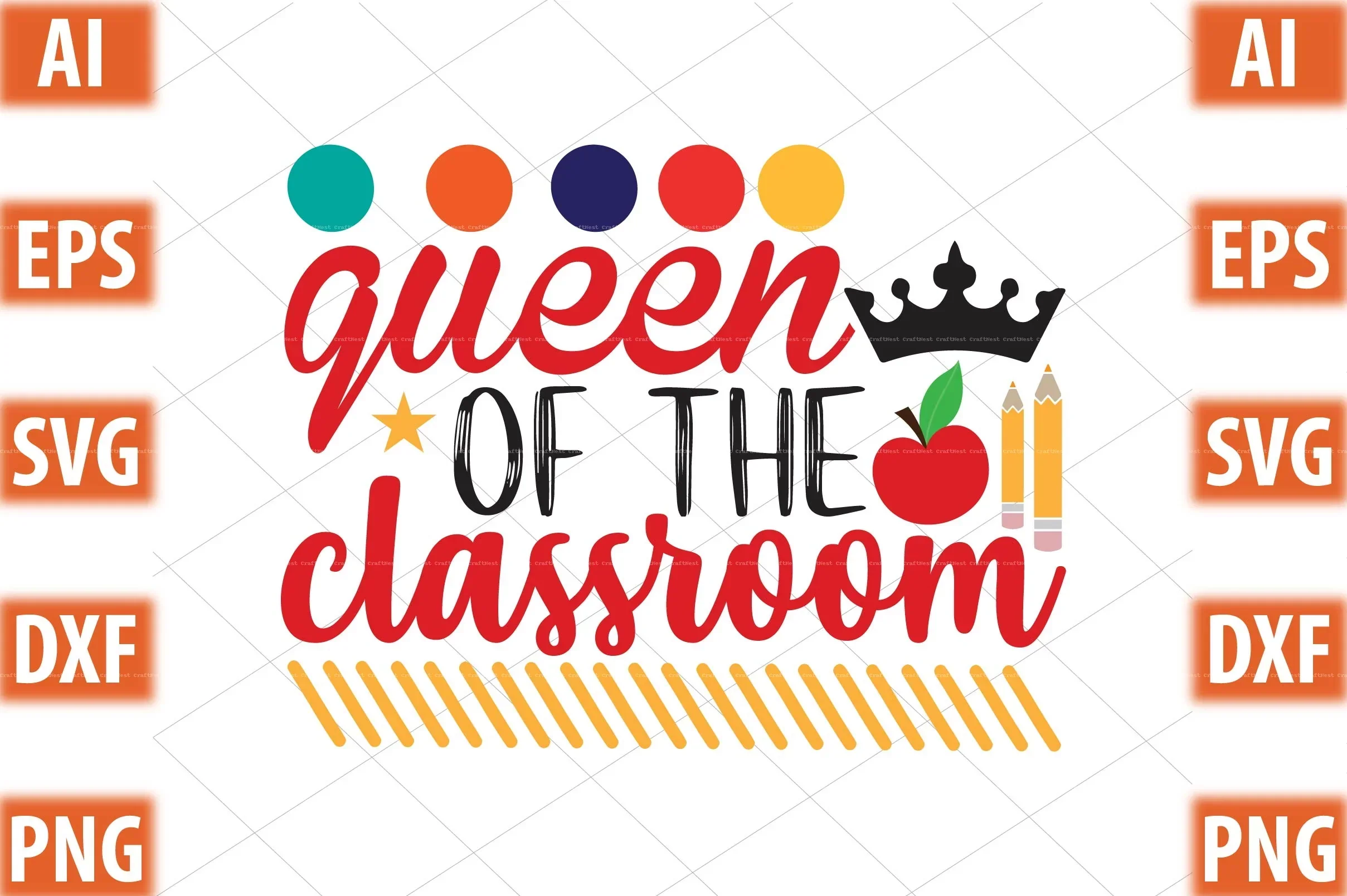School SVG Bundle for Creative Projects - Image 8