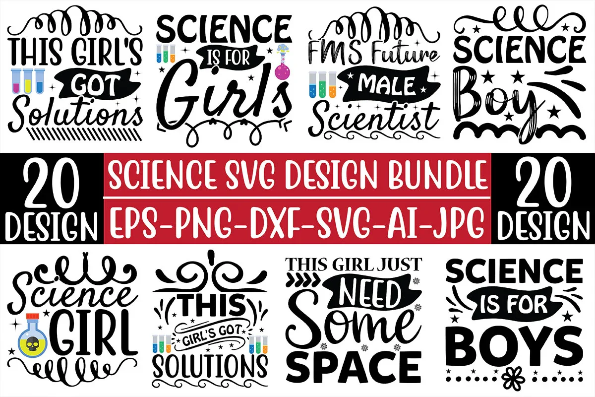 Science SVG Bundle