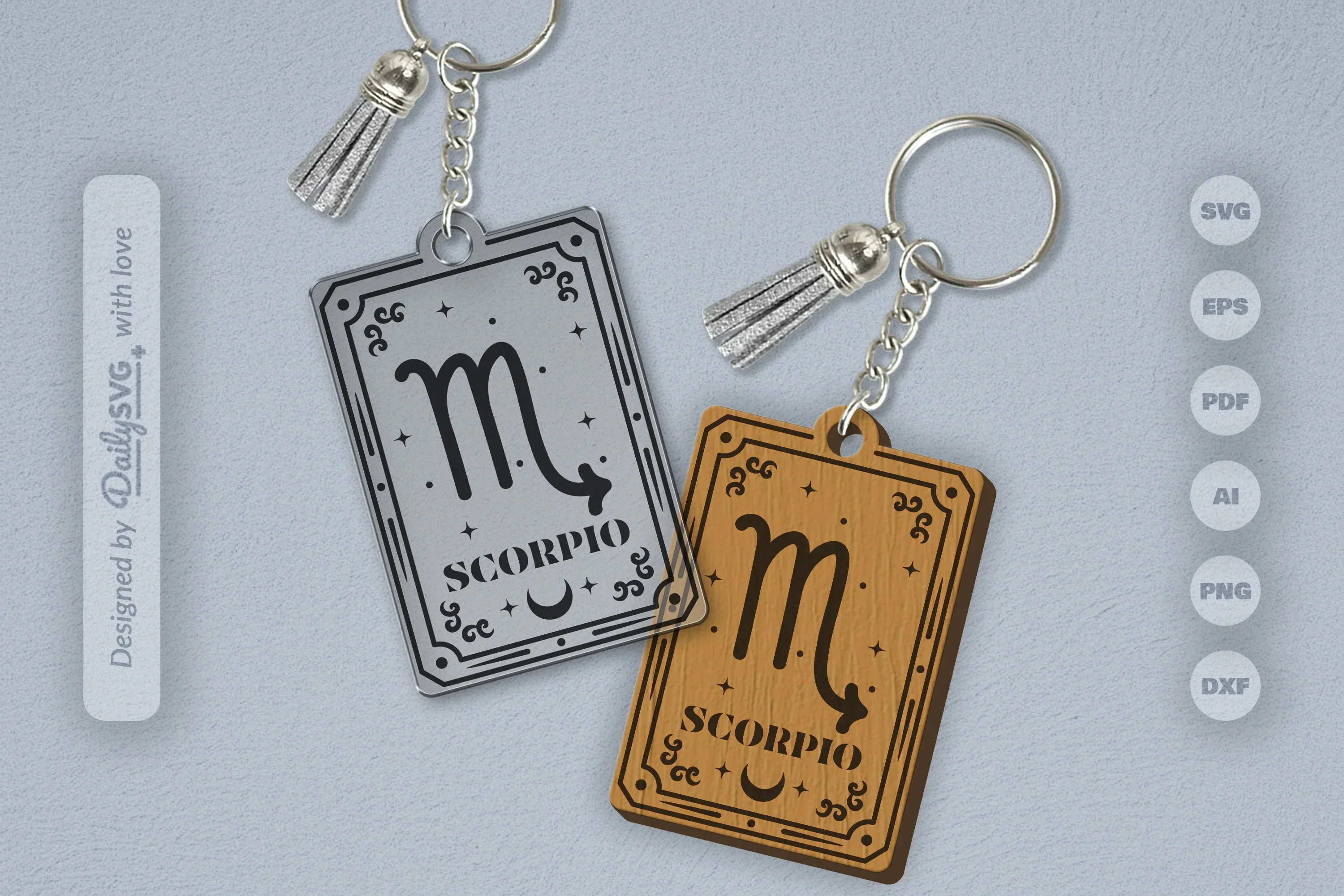 Scorpio Zodiac SVG Card SVG Bundle