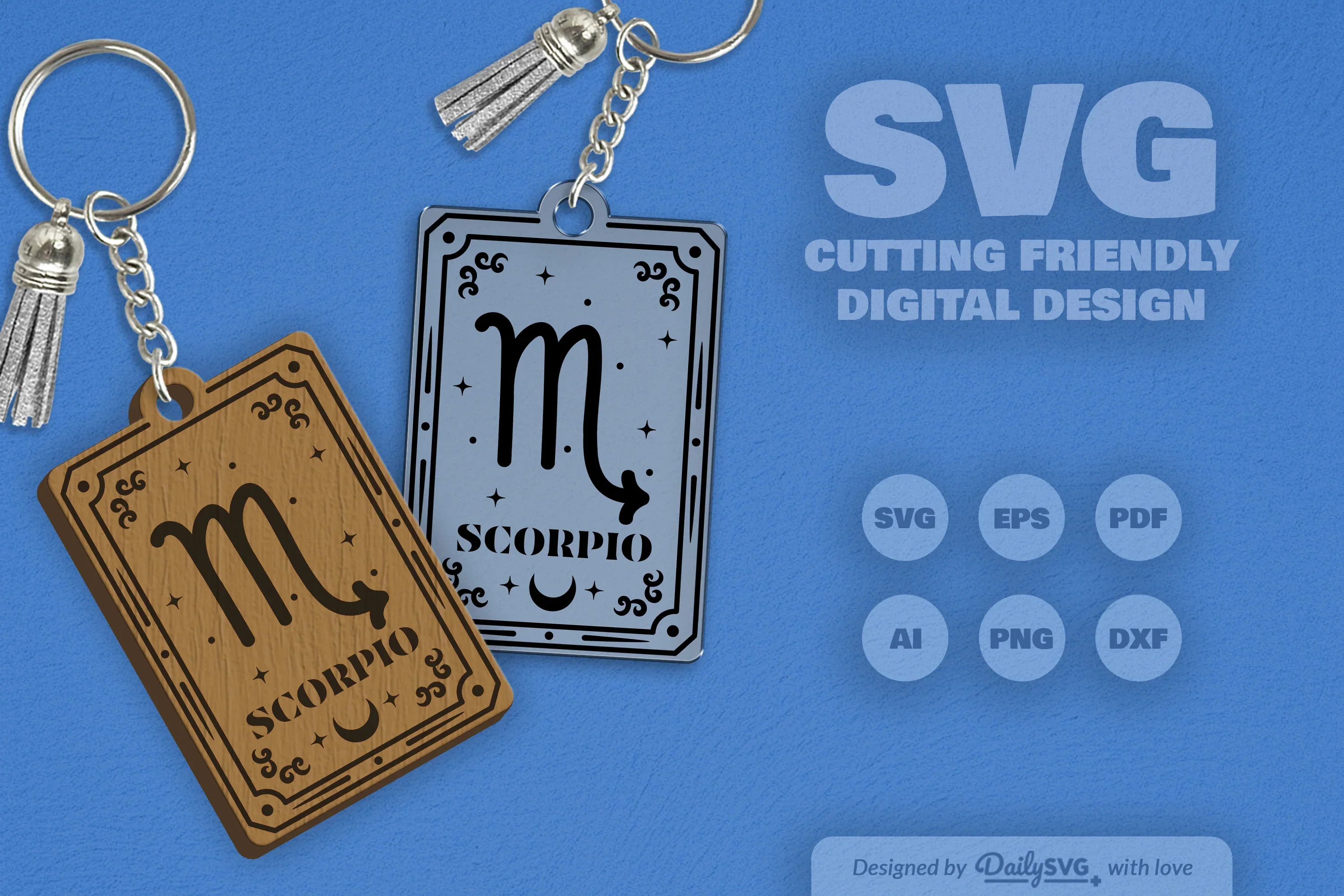 Scorpio Zodiac SVG Card SVG Bundle - Image 2
