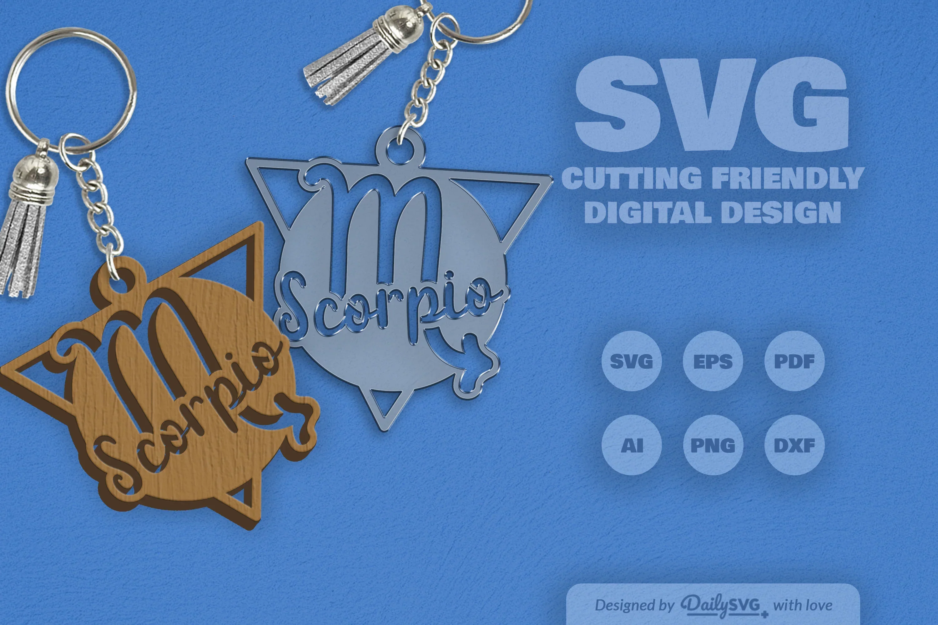 Scorpio Zodiac Triangle SVG Bundle - Image 2
