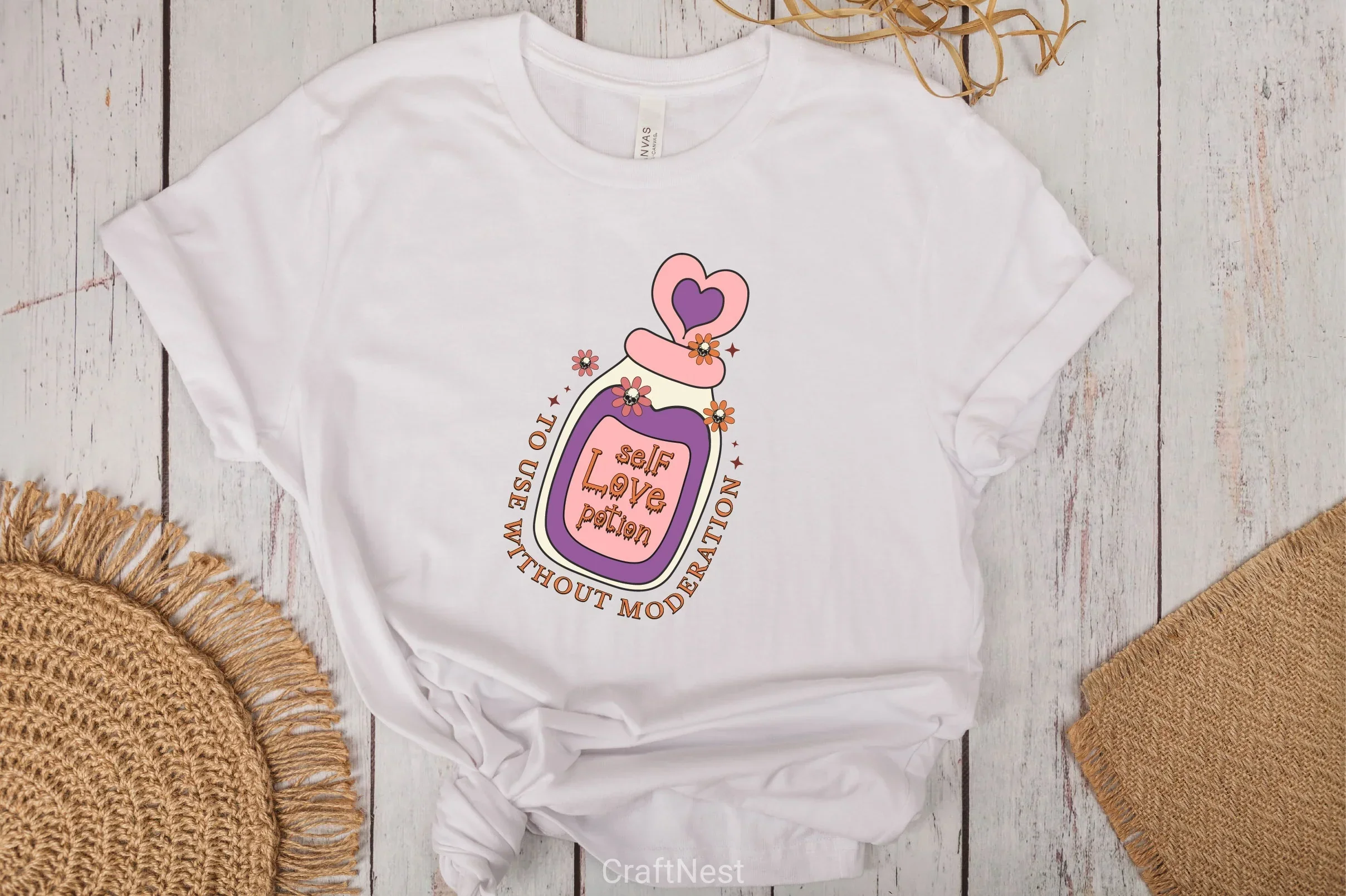 Self Love Potion To Use Without Moderation SVG Bundle - Image 3