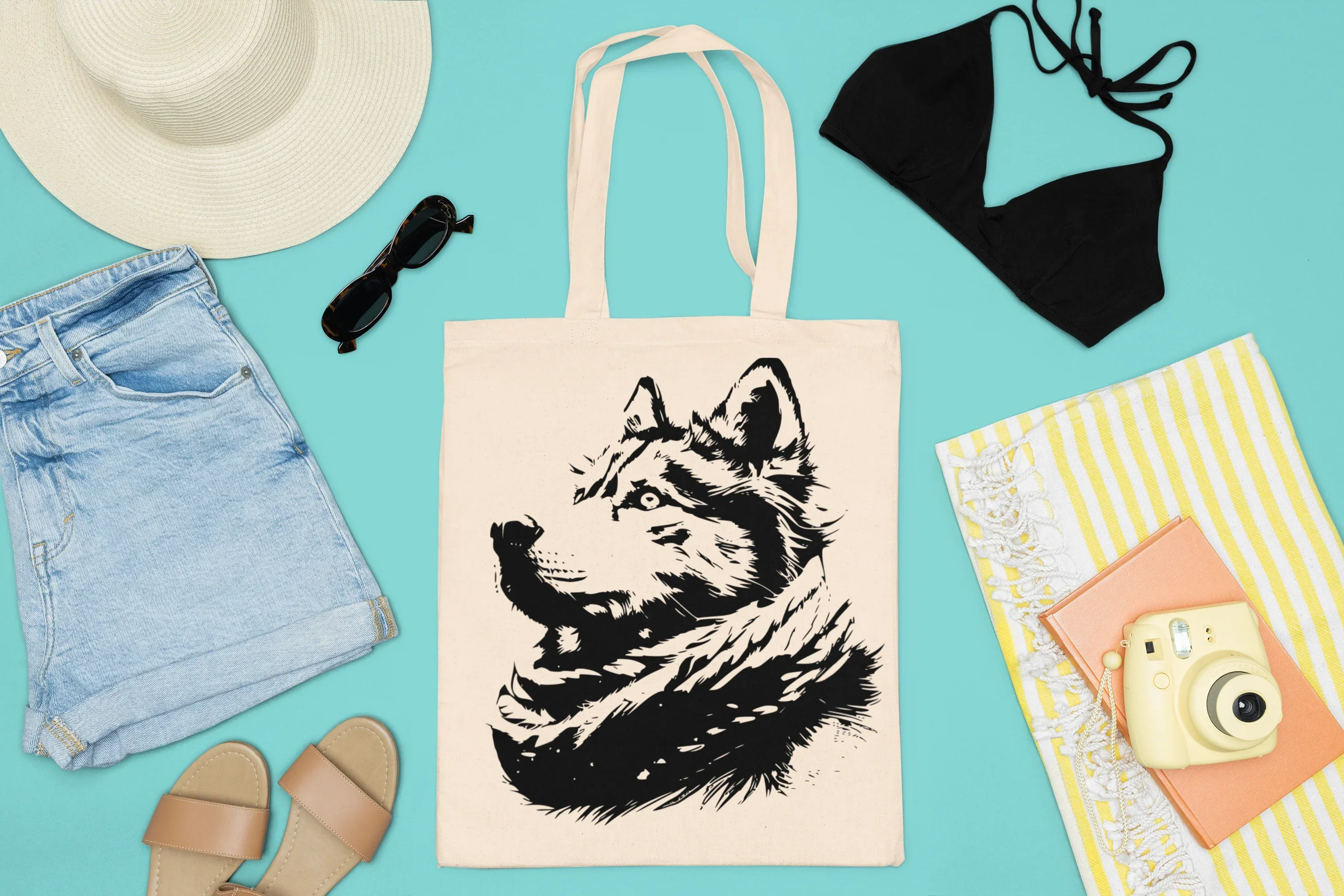 Siberian Husky SVG Bundle - Image 8