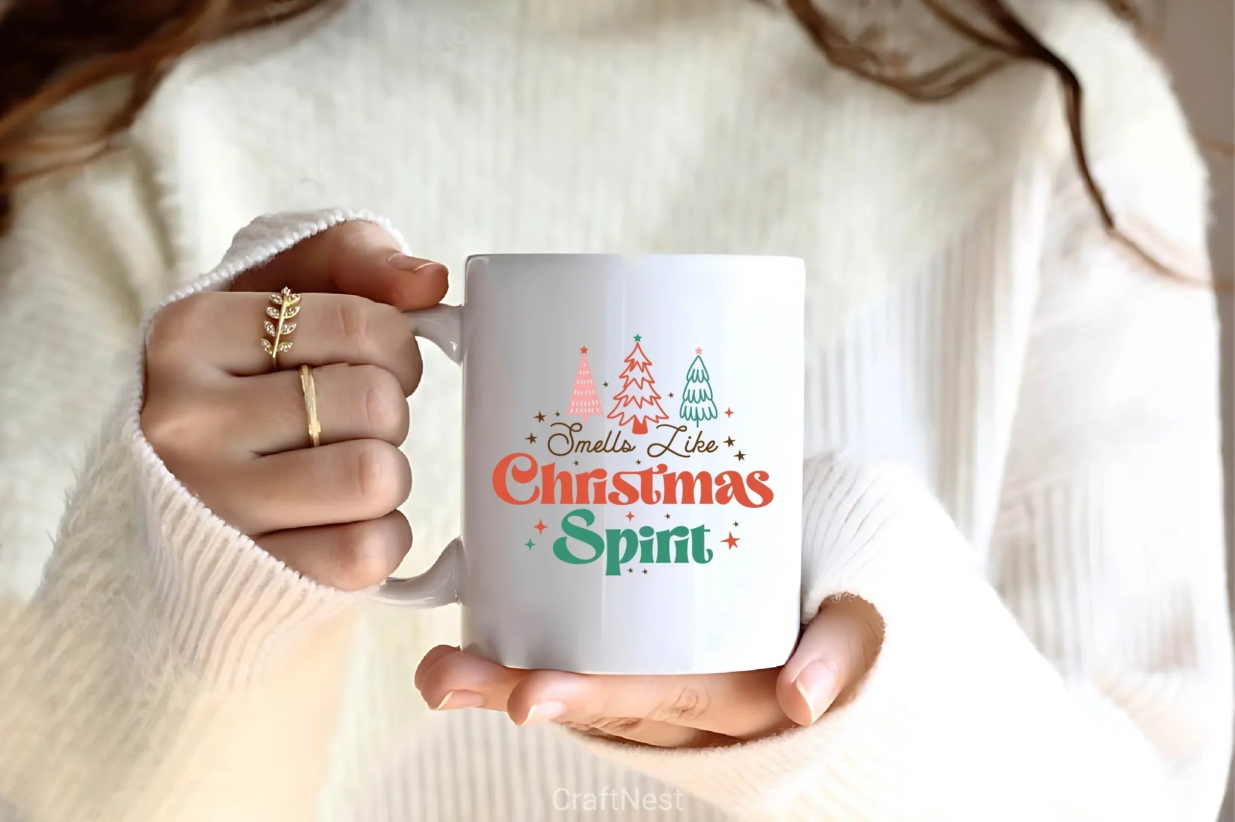 Smells Like Christmas Spirit SVG Bundle - Image 2
