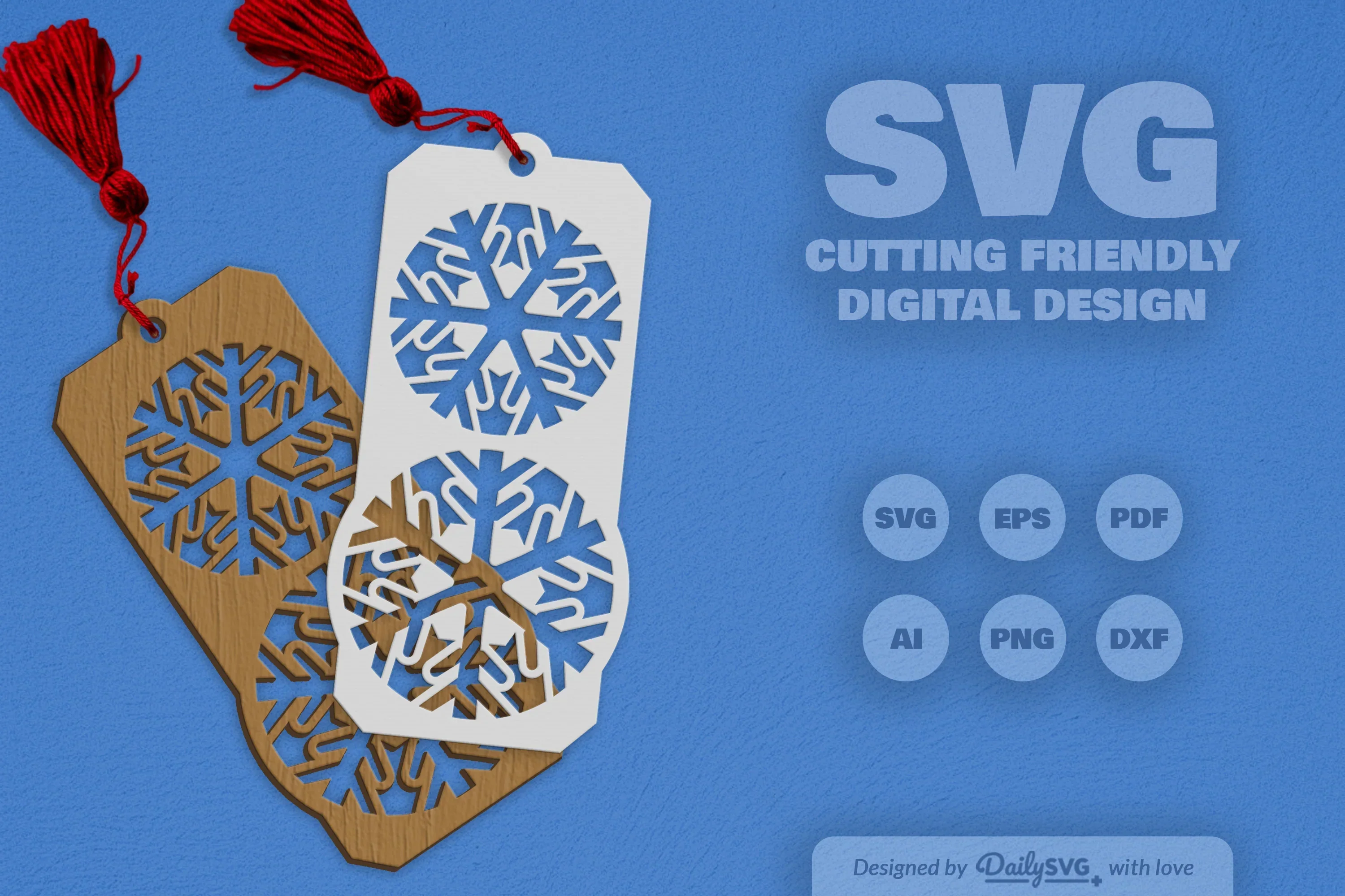 Snowflake SVG Bundle for Crafting - Image 2