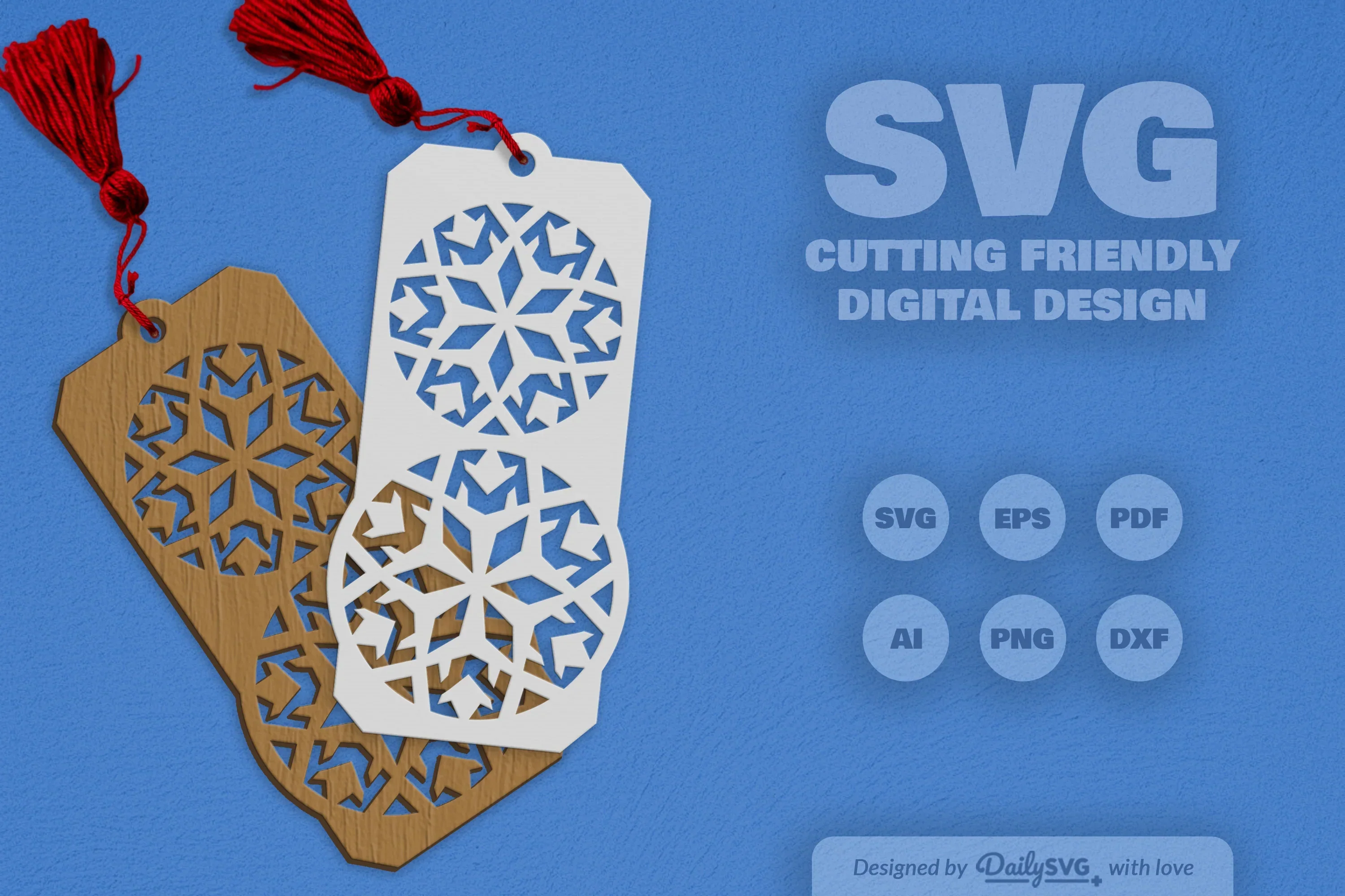 Snowflake SVG Bundle for Crafting - Image 2