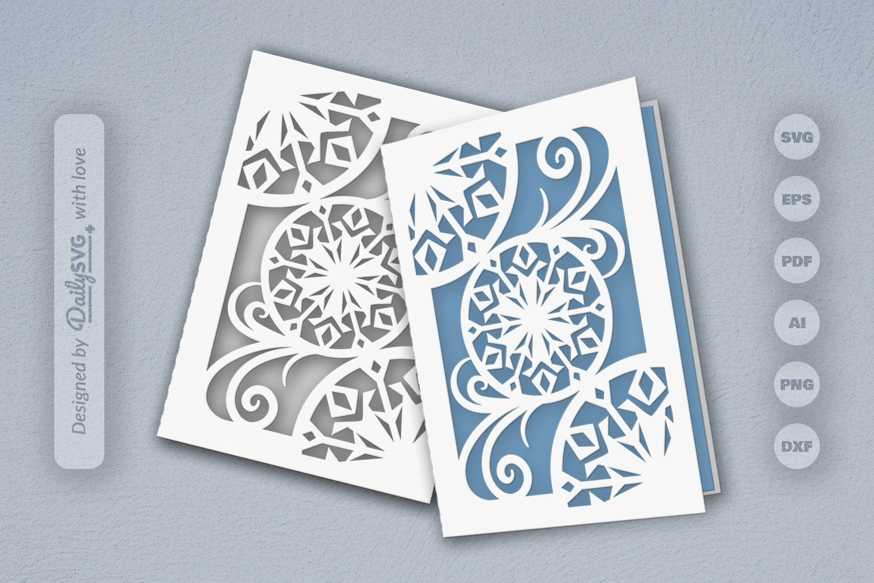 Snowflake SVG Bundle for Winter Decor