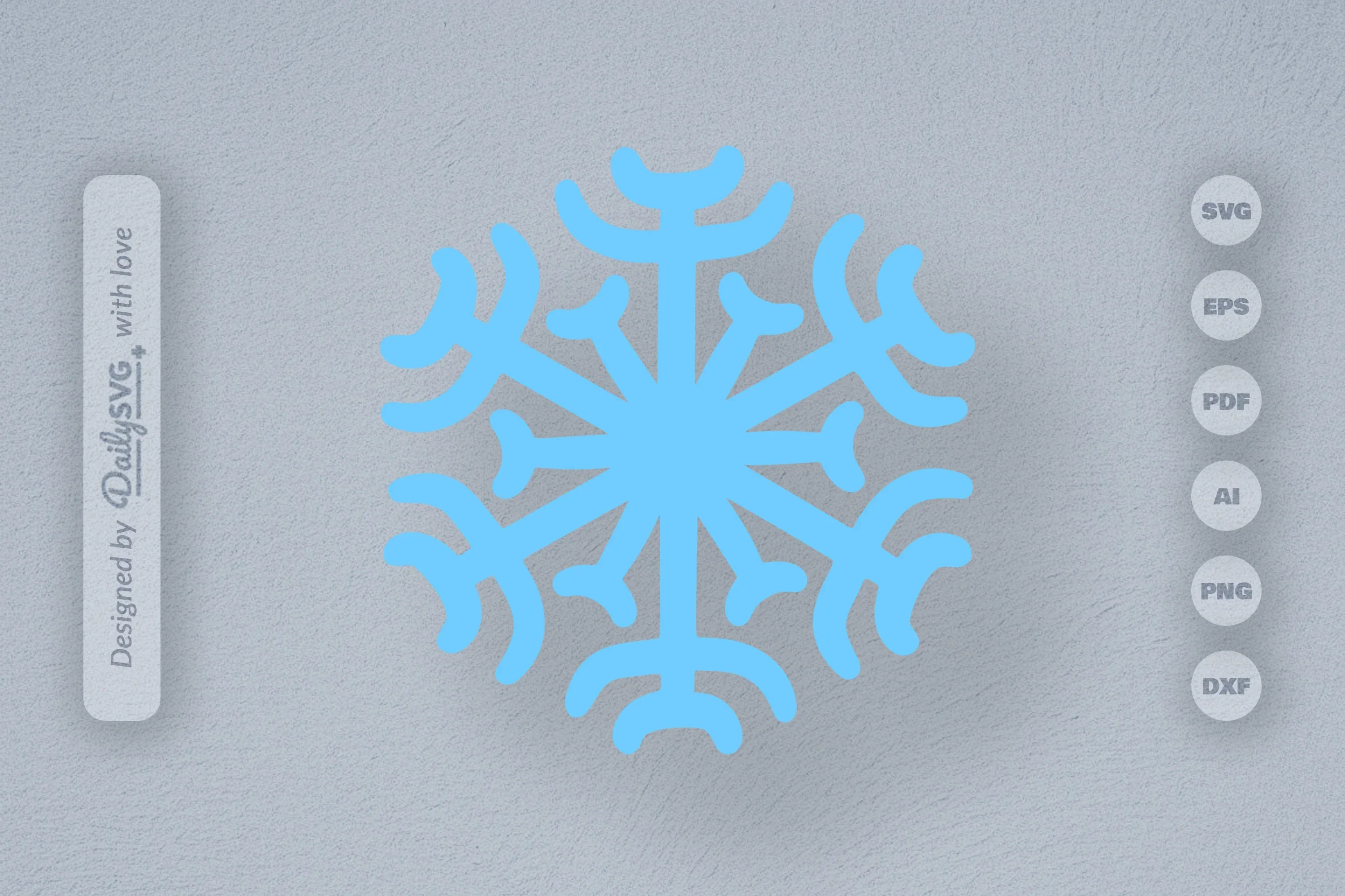 Snowflakes SVG Bundle for Winter Crafts