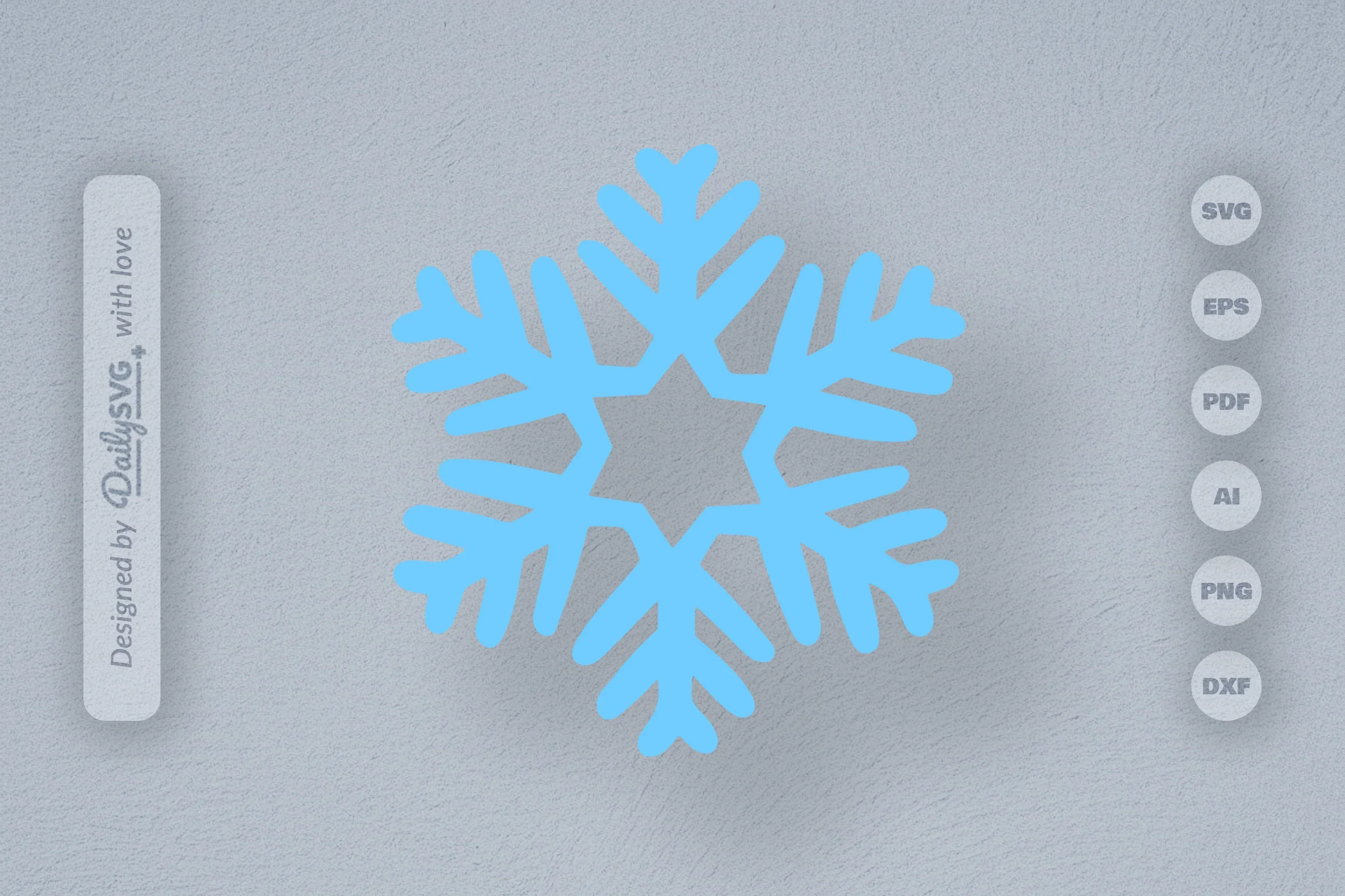Snowflakes SVG Bundle for Winter Decor