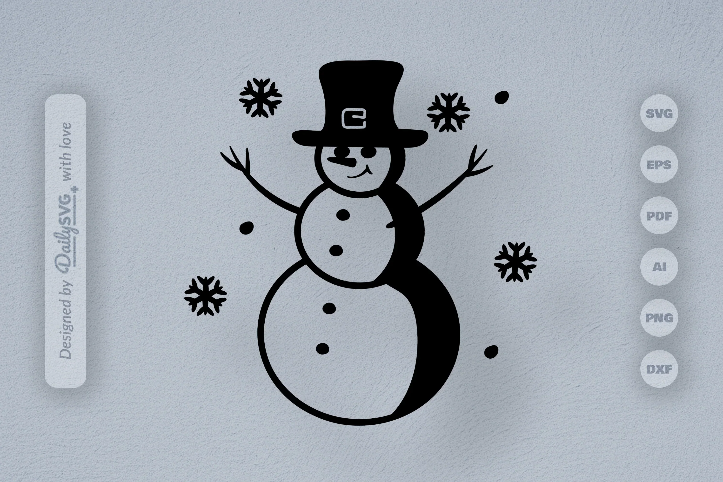 Snowman SVG Bundle for Winter Fun