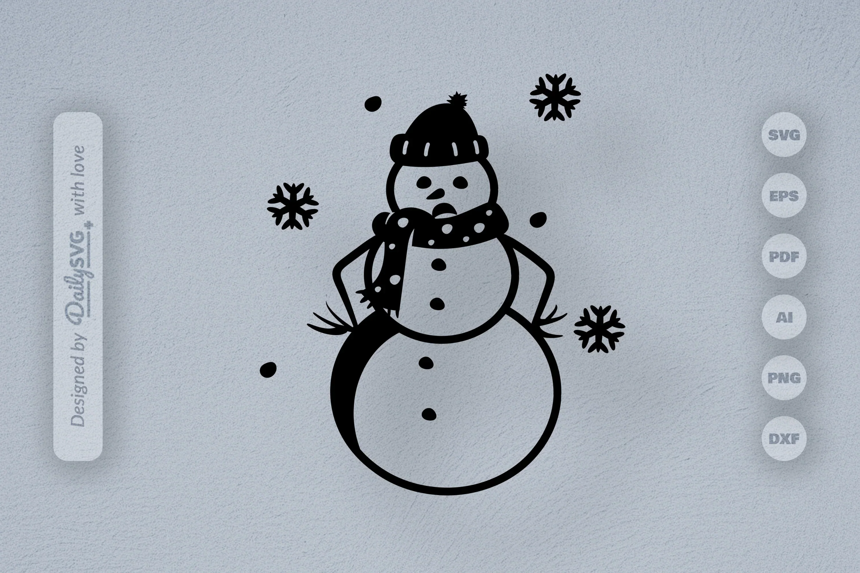 Snowman SVG Bundle for Winter Fun