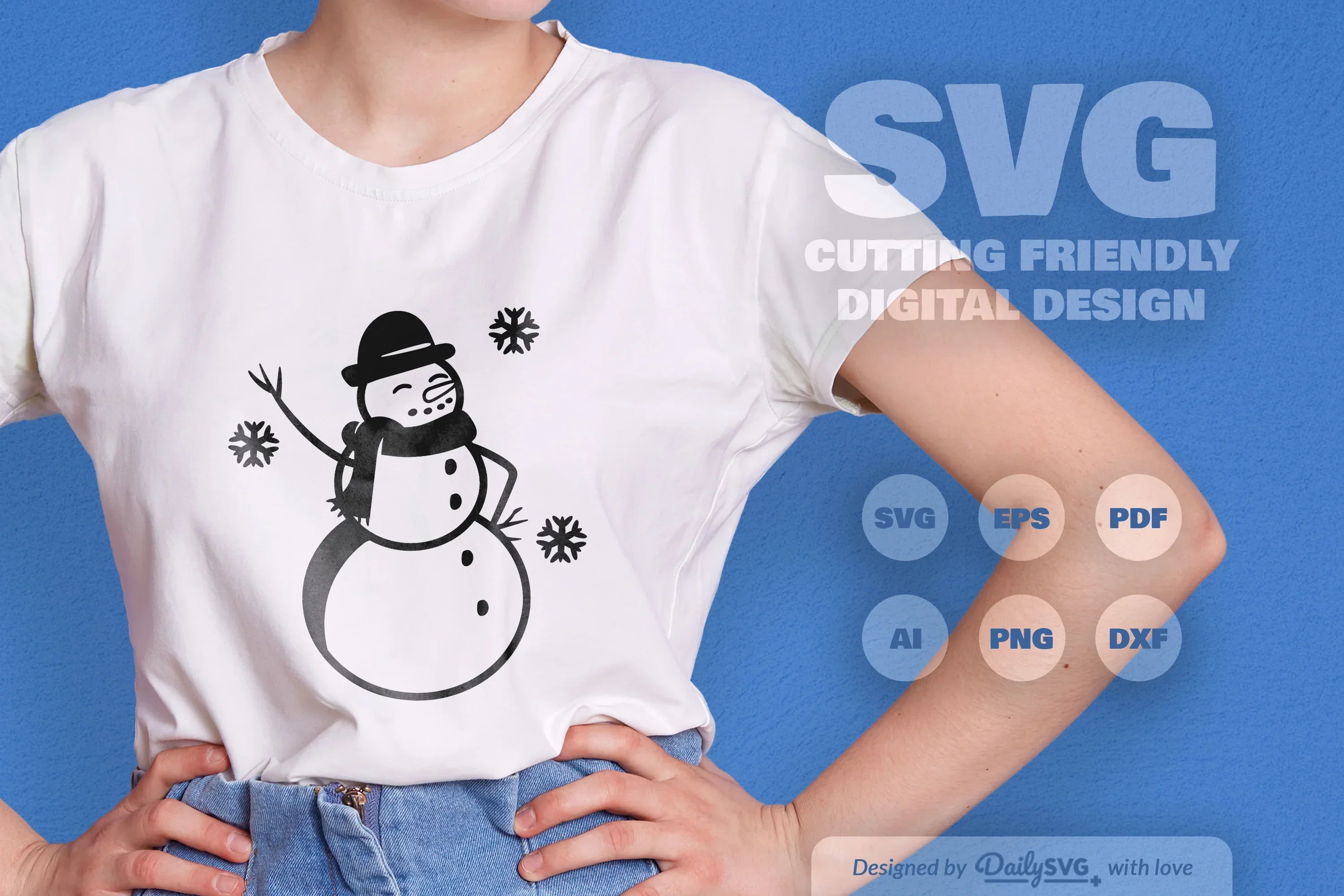 Snowman SVG Bundle for Winter Fun - Image 2