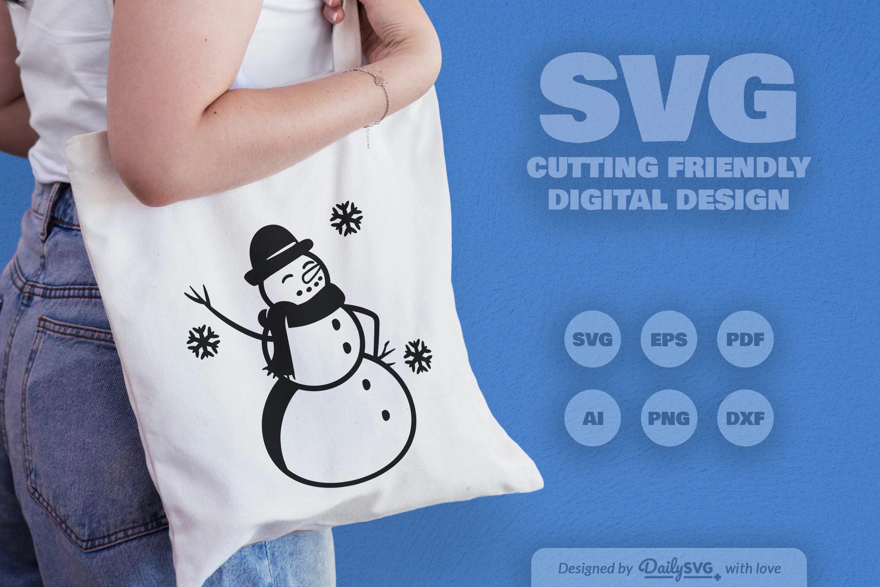 Snowman SVG Bundle for Winter Fun - Image 4