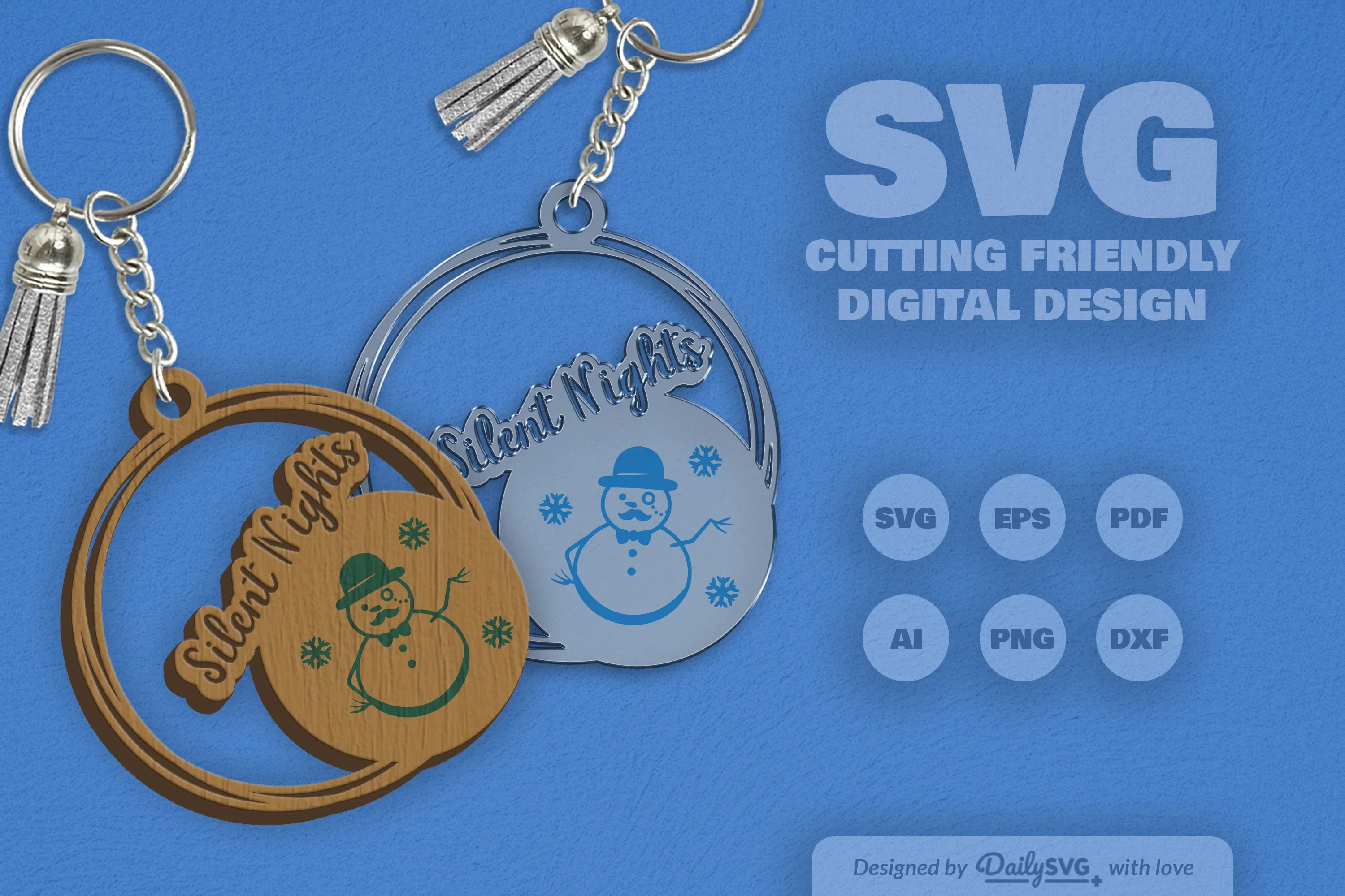 Snowman Winter Quote SVG Bundle - Image 2