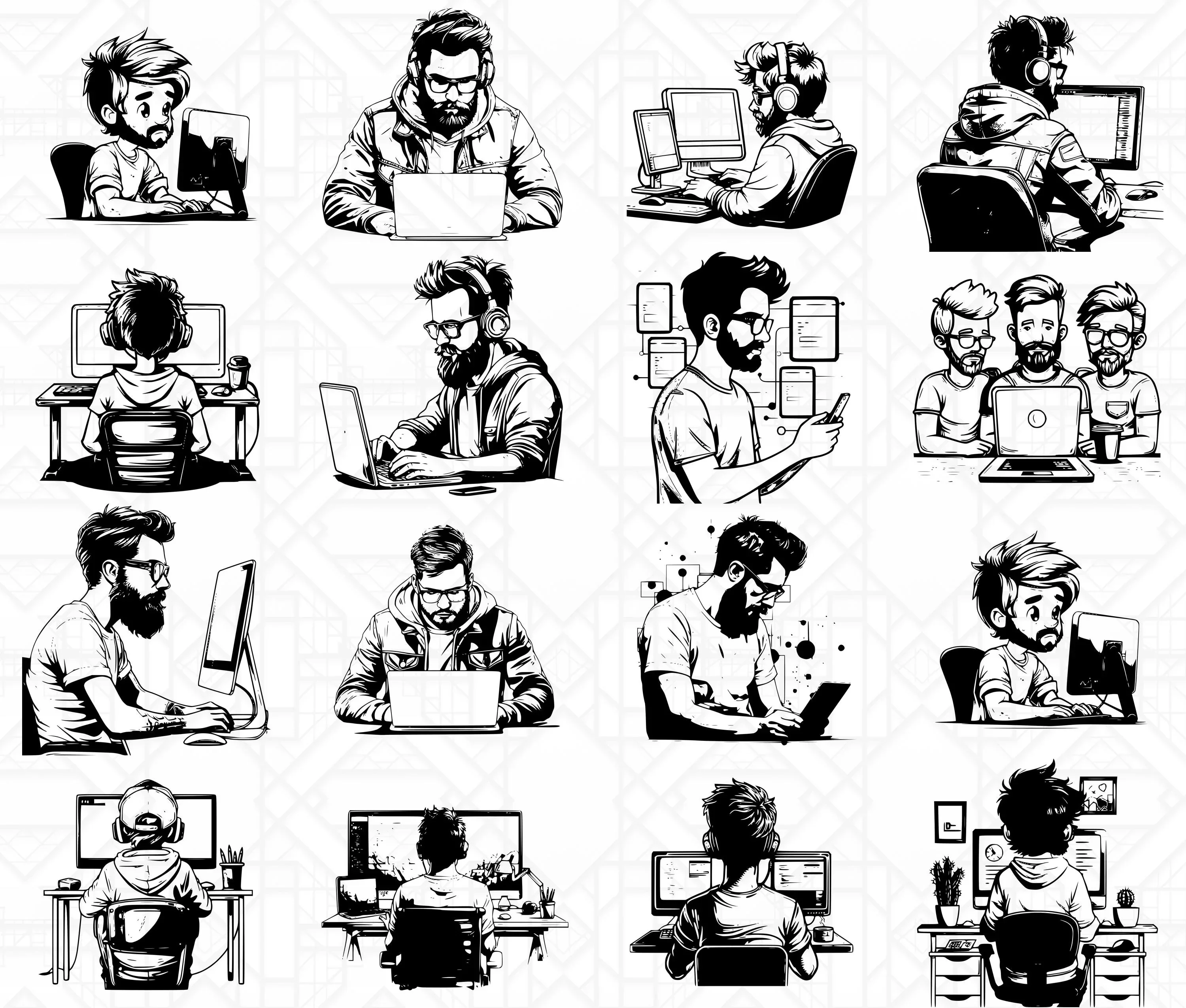 Software Developer SVG Bundle - Image 2