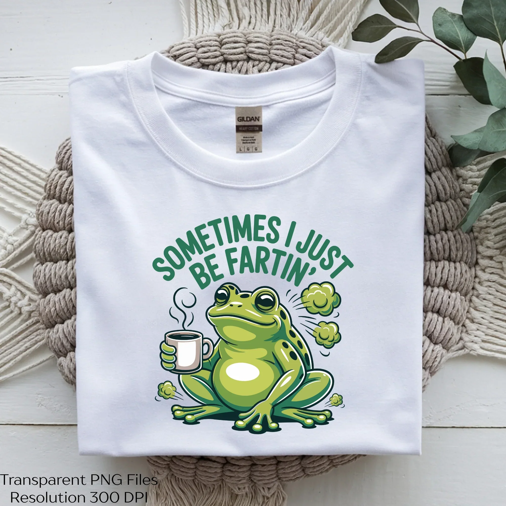 Sometimes Just Be Fartin Frog SVG Bundle - Image 2