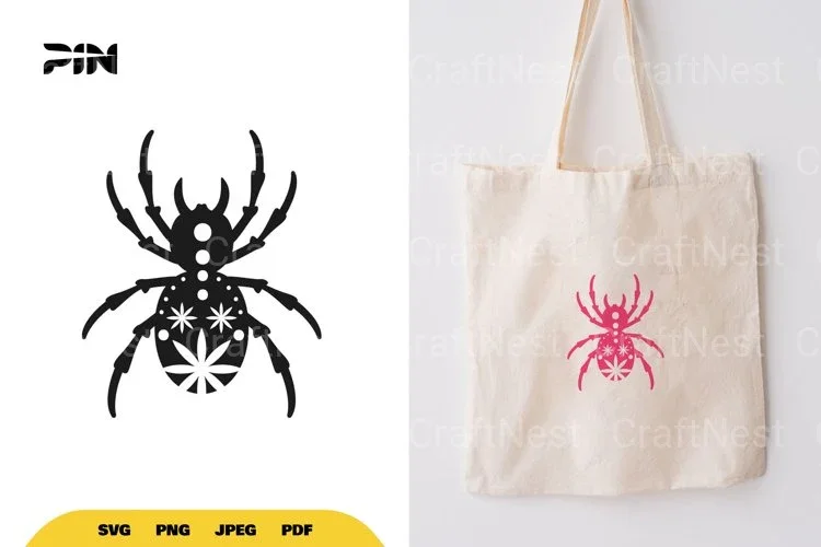 Spider Cut File SVG Bundle