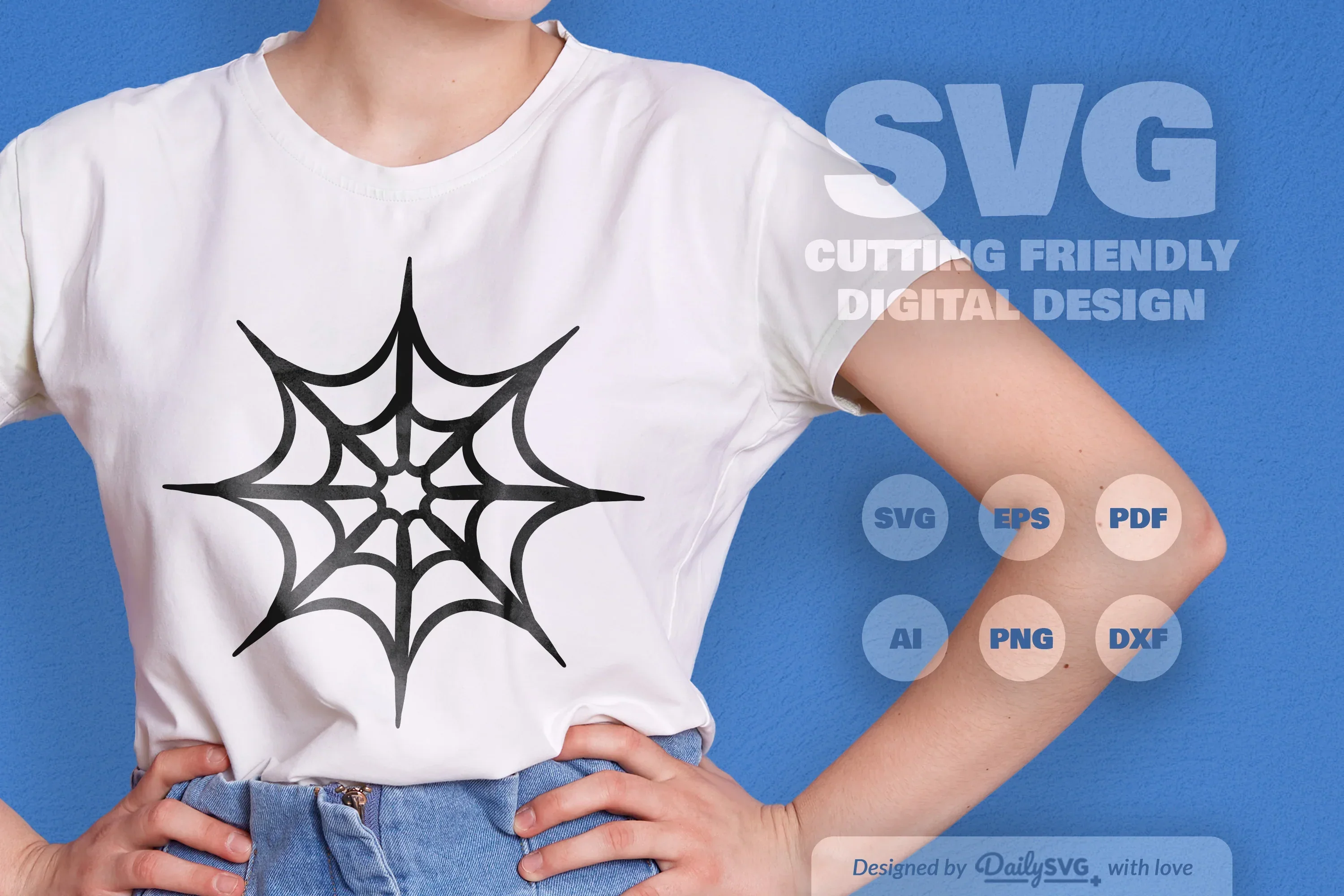 Spider Web SVG Bundle for Halloween Decor - Image 2