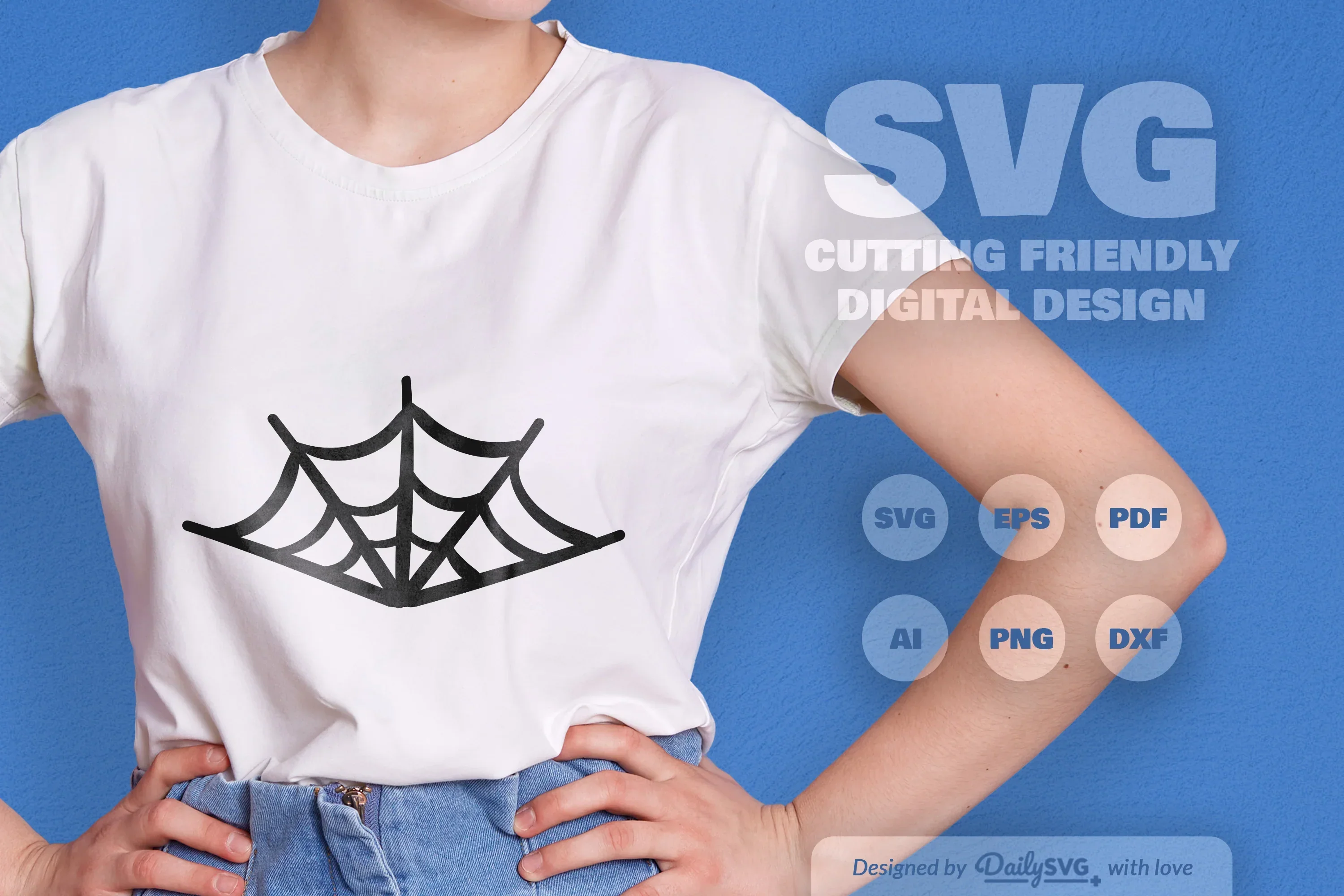 Spider Web SVG Bundle for Halloween Decor - Image 2