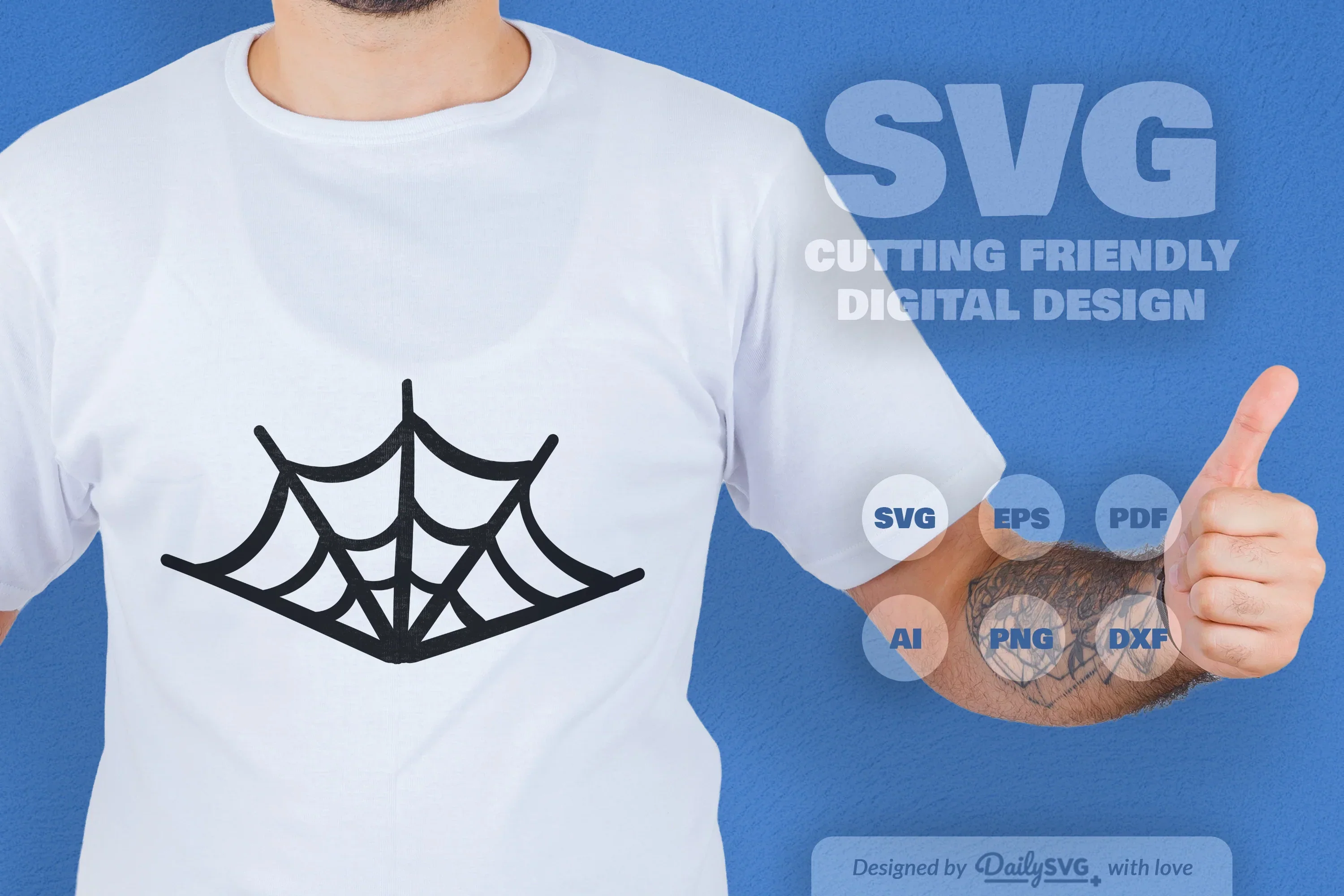 Spider Web SVG Bundle for Halloween Decor - Image 3