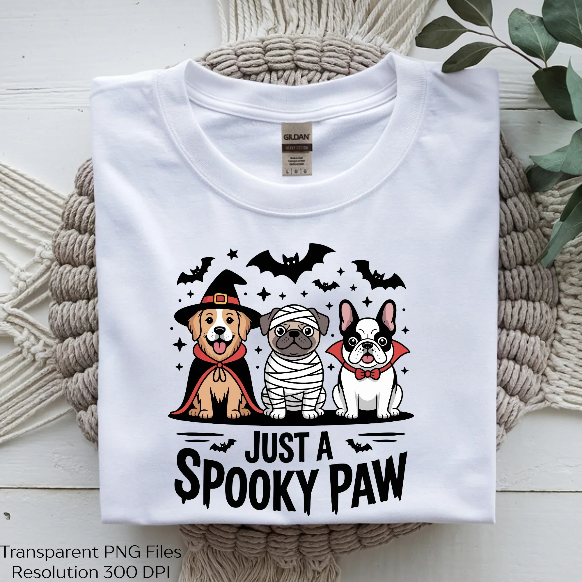 Spooky Paw Halloween Dog SVG Bundle