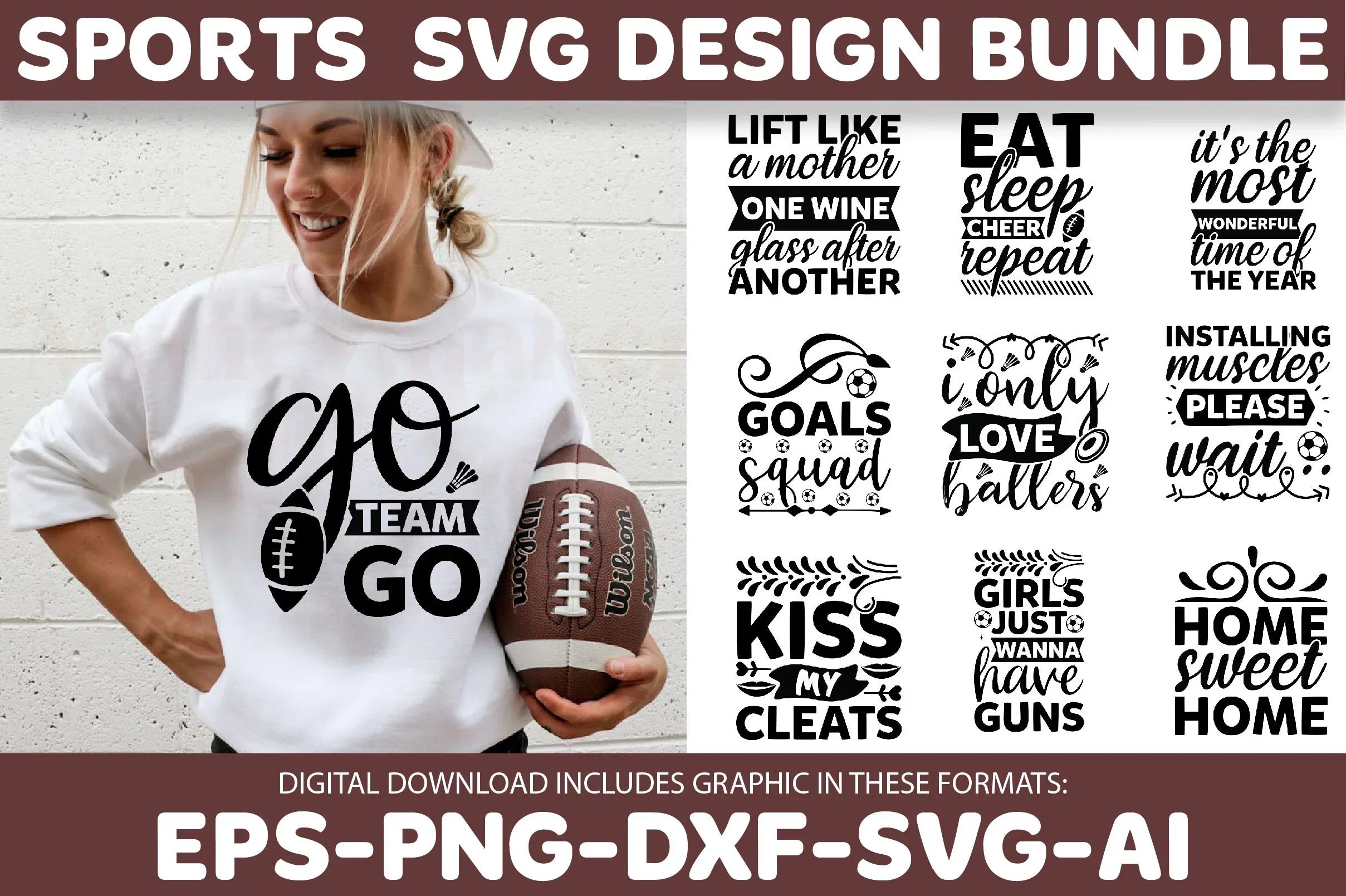 Sports SVG Bundle