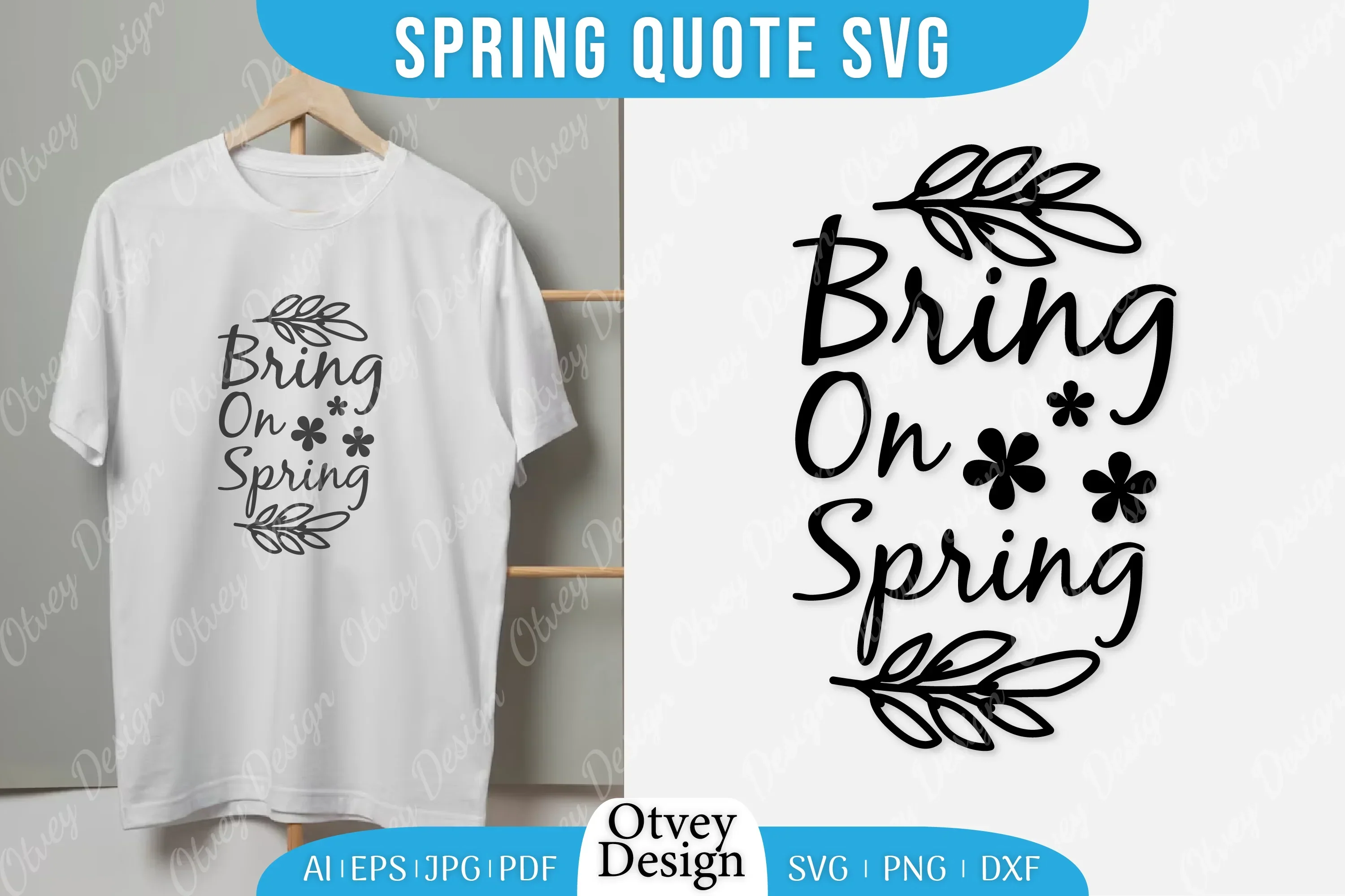 Spring Quote SVG Bundle