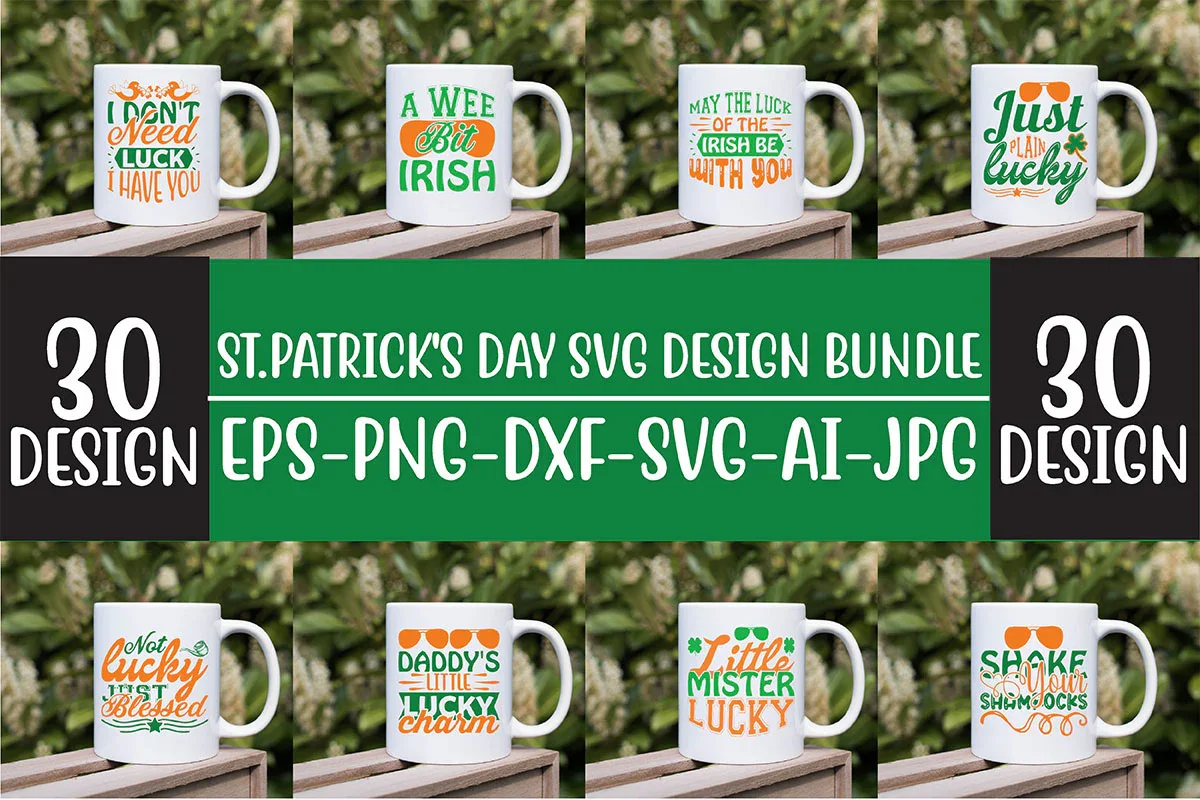 St. Patrick’s Day SVG Bundle