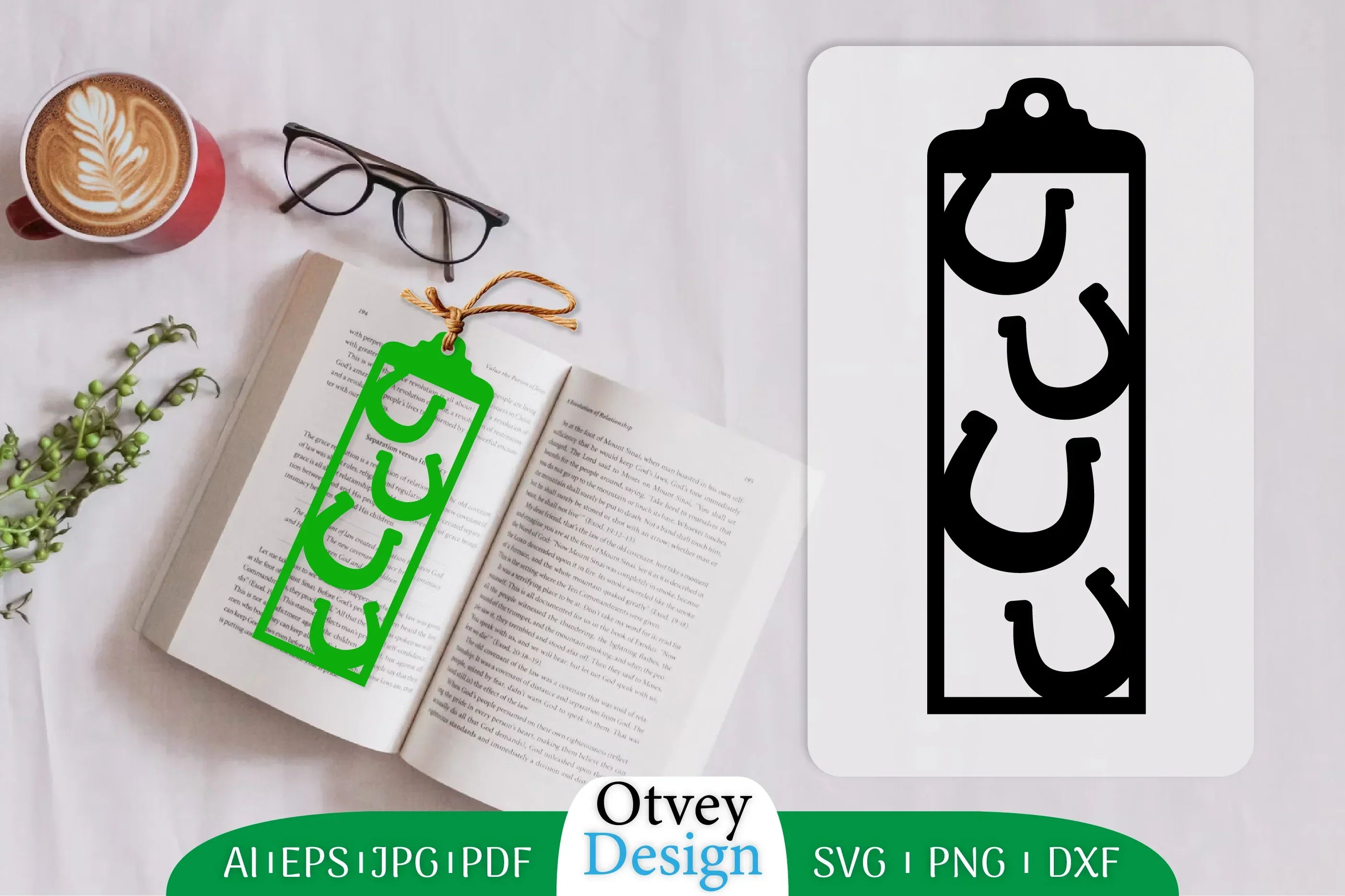 St. Patrick's Day Bookmark SVG Bundle