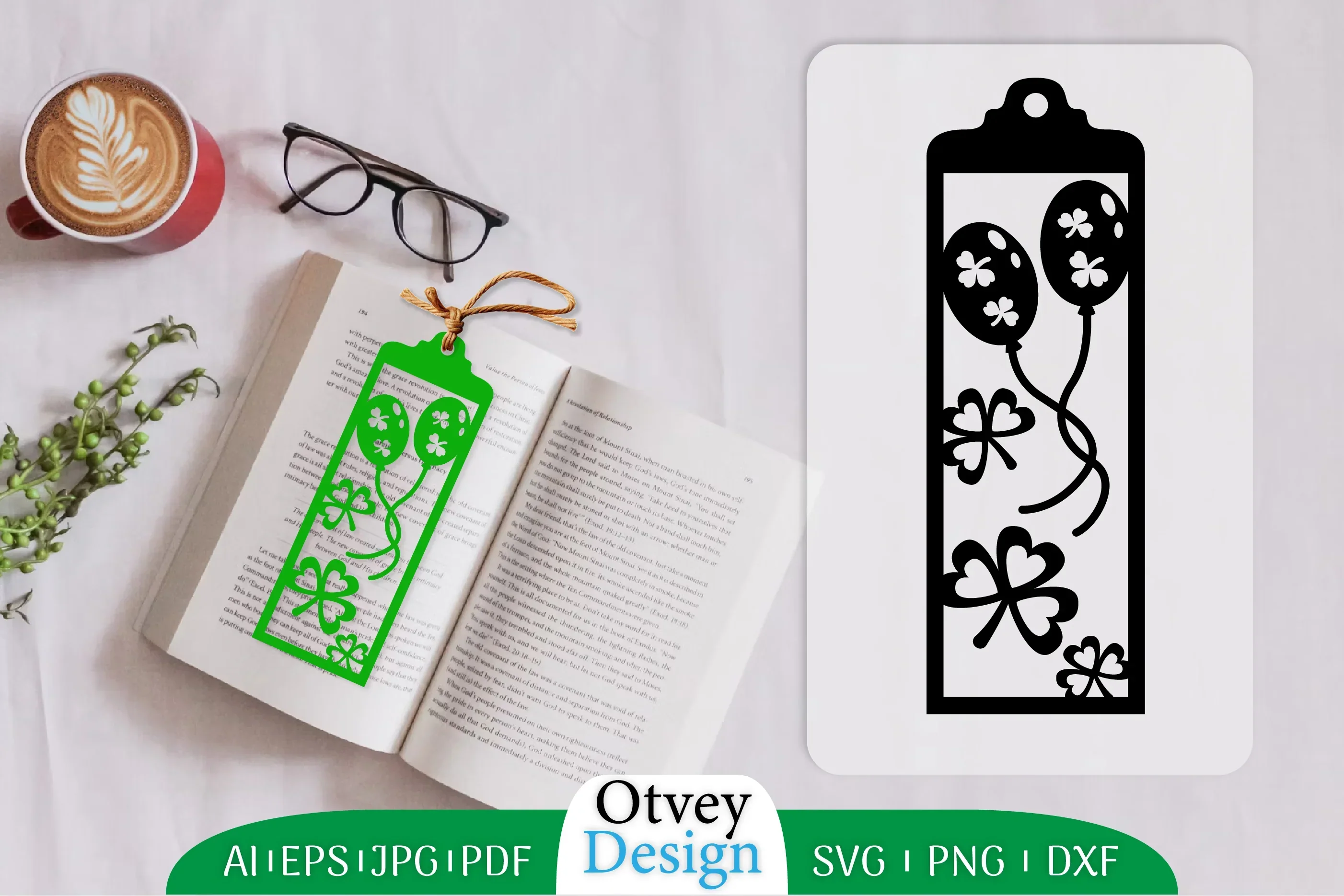 St. Patrick's Day Bookmark SVG Bundle