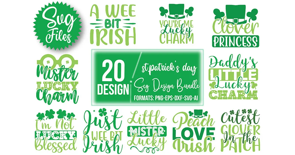 St Patrick's Day SVG Bundle