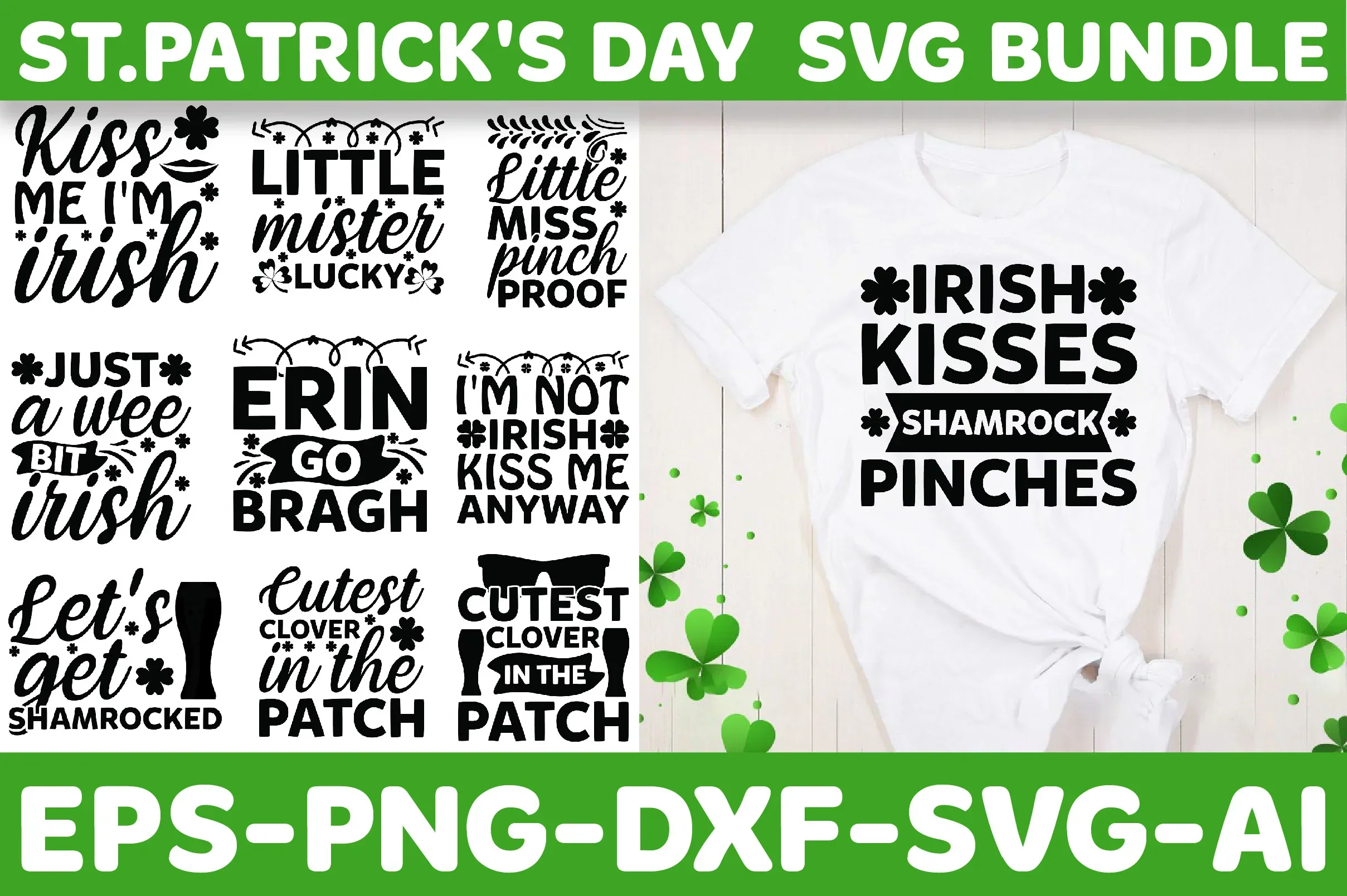 St Patrick's Day SVG Bundle
