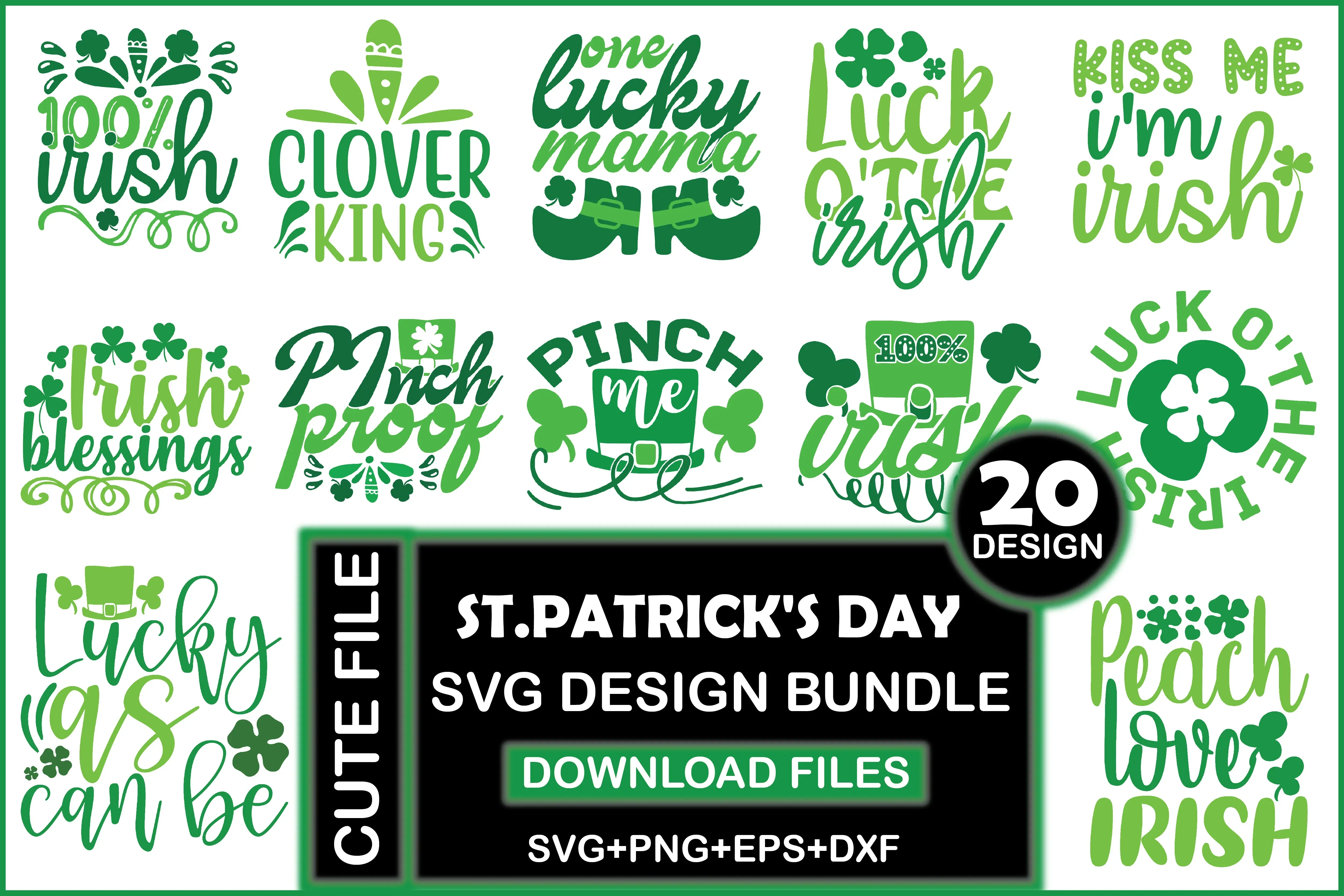 St Patrick's Day SVG Bundle