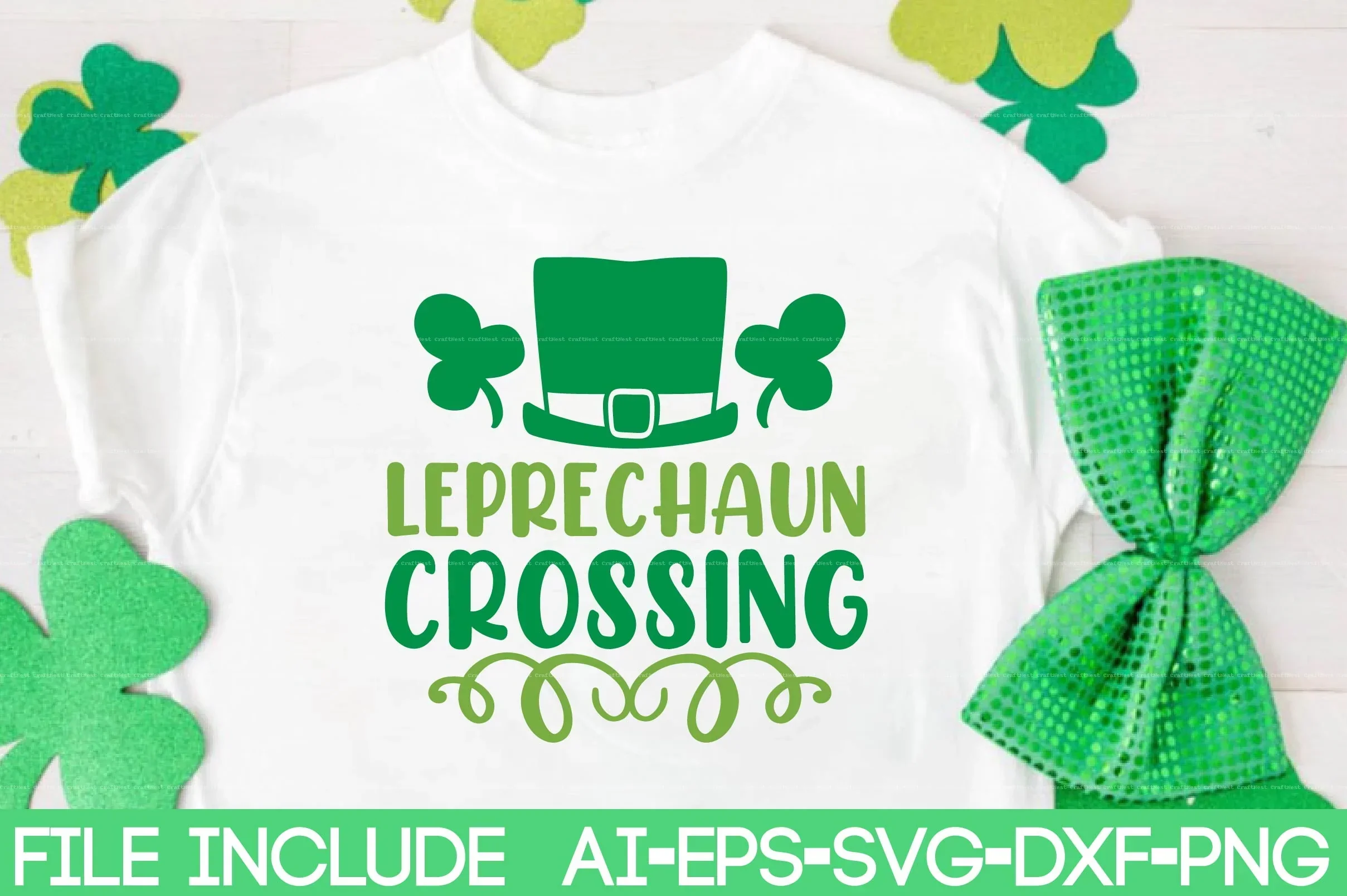 St. Patrick's Day SVG Design Bundle - Image 8
