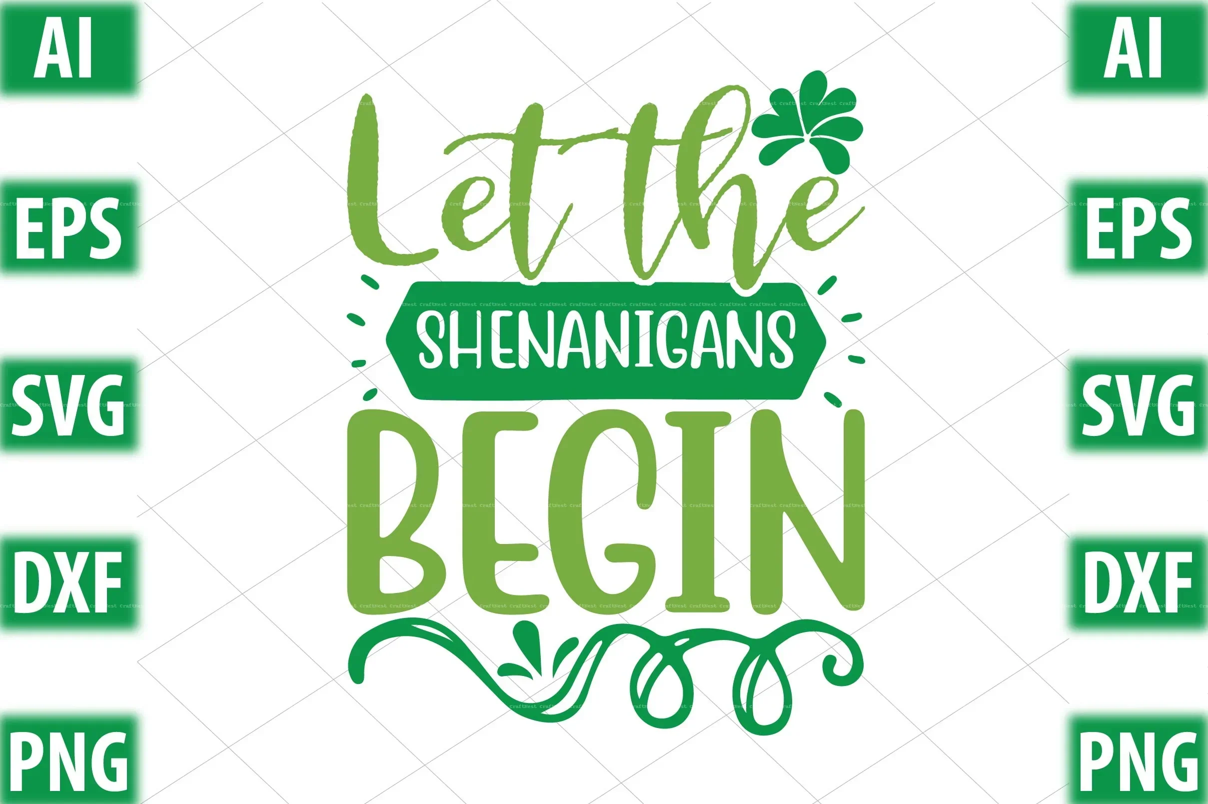 St. Patrick's Day SVG Design Bundle - Image 12