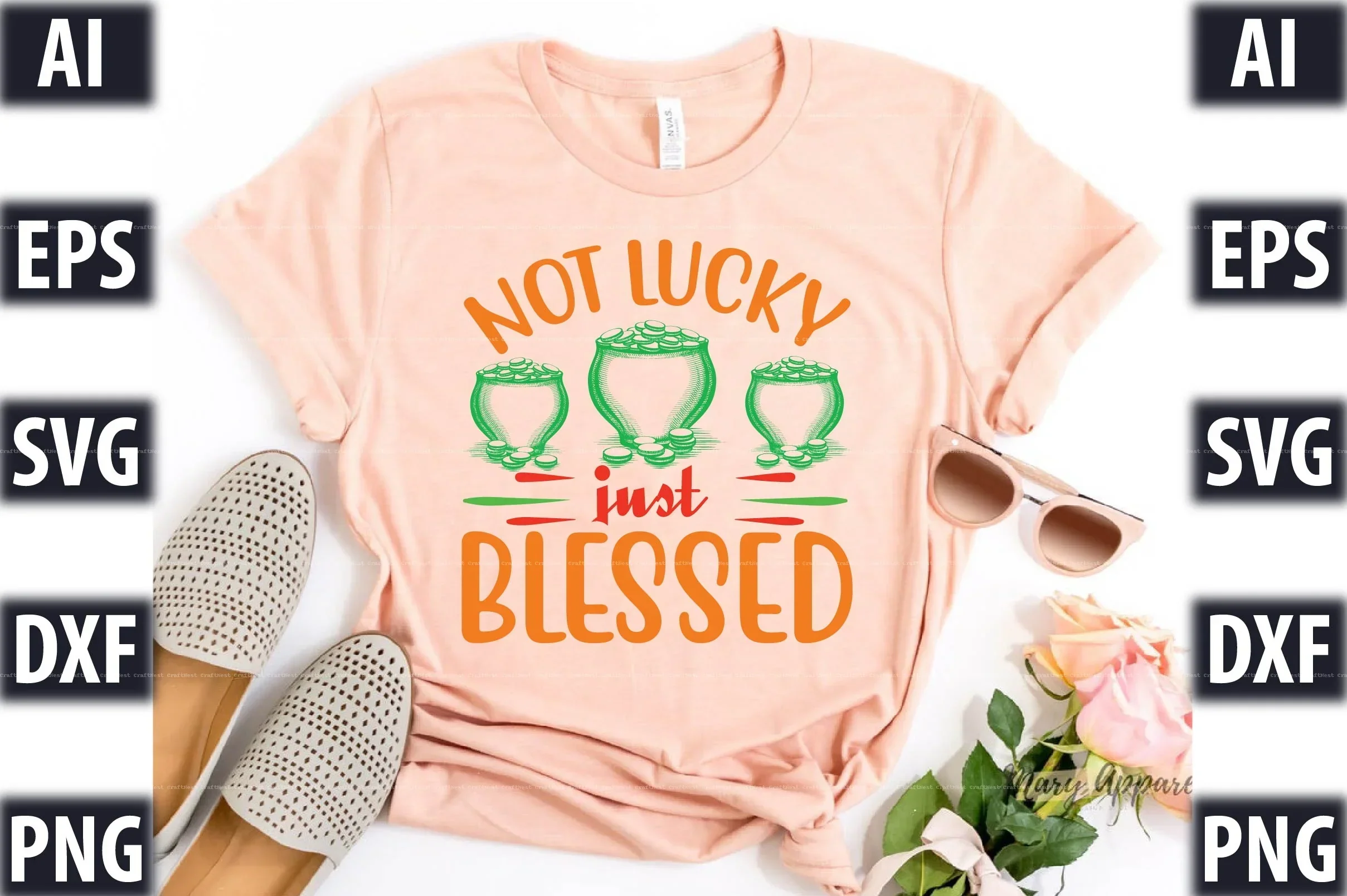 St. Patrick's Day SVG Design Bundle - Image 5