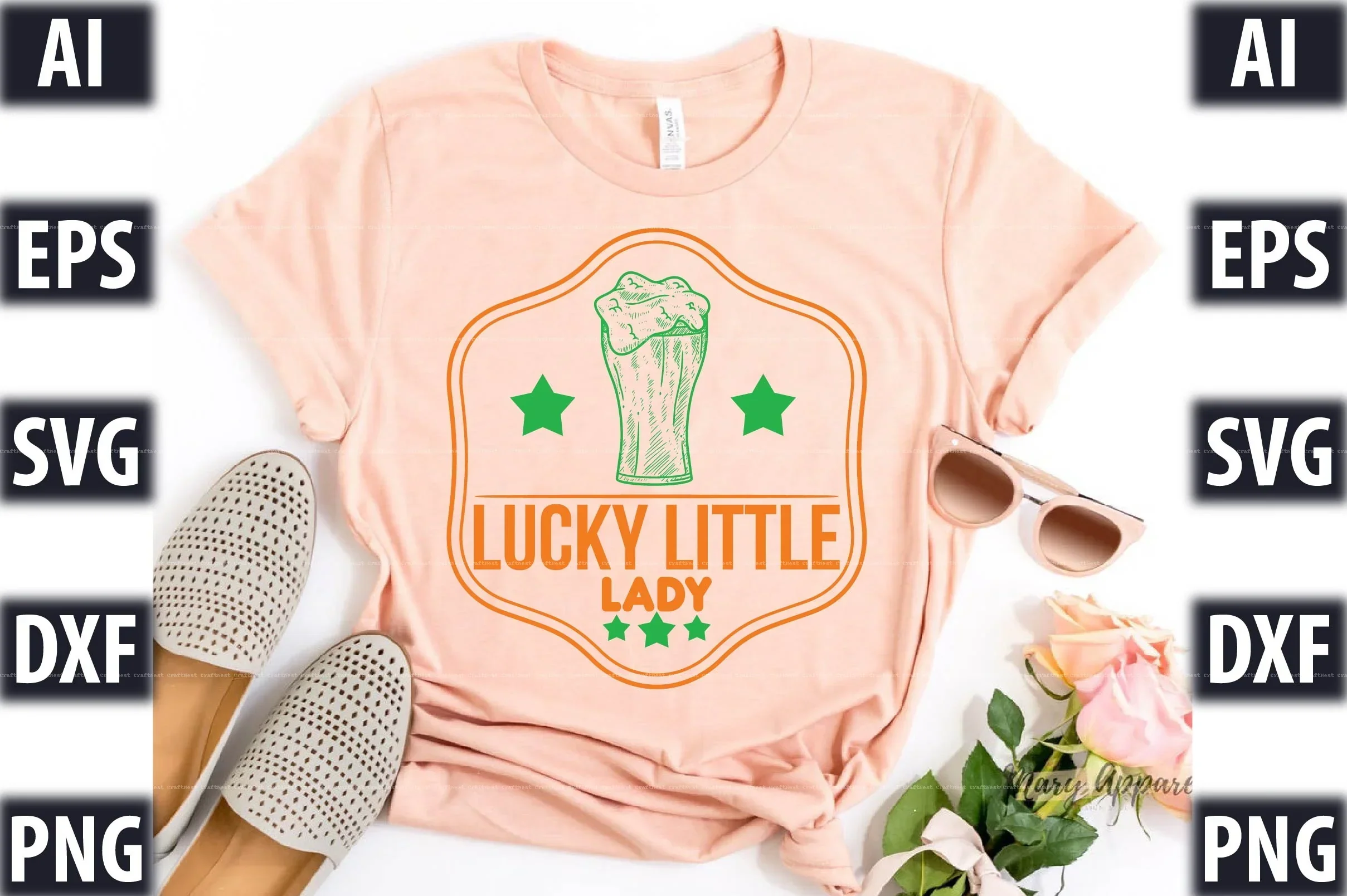 St. Patrick's Day SVG Design Bundle - Image 7