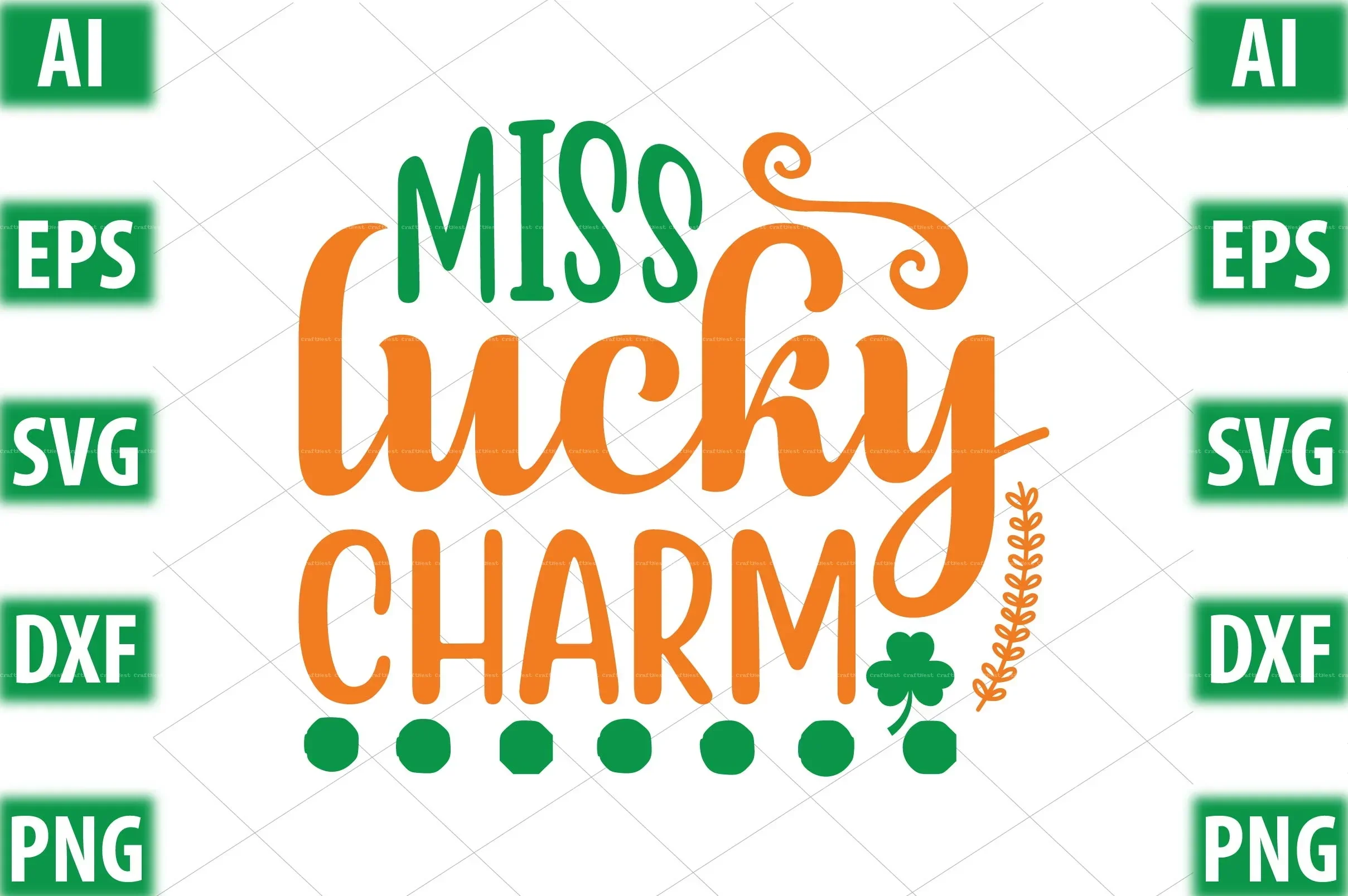 St. Patrick's Day SVG Design Bundle - Image 12