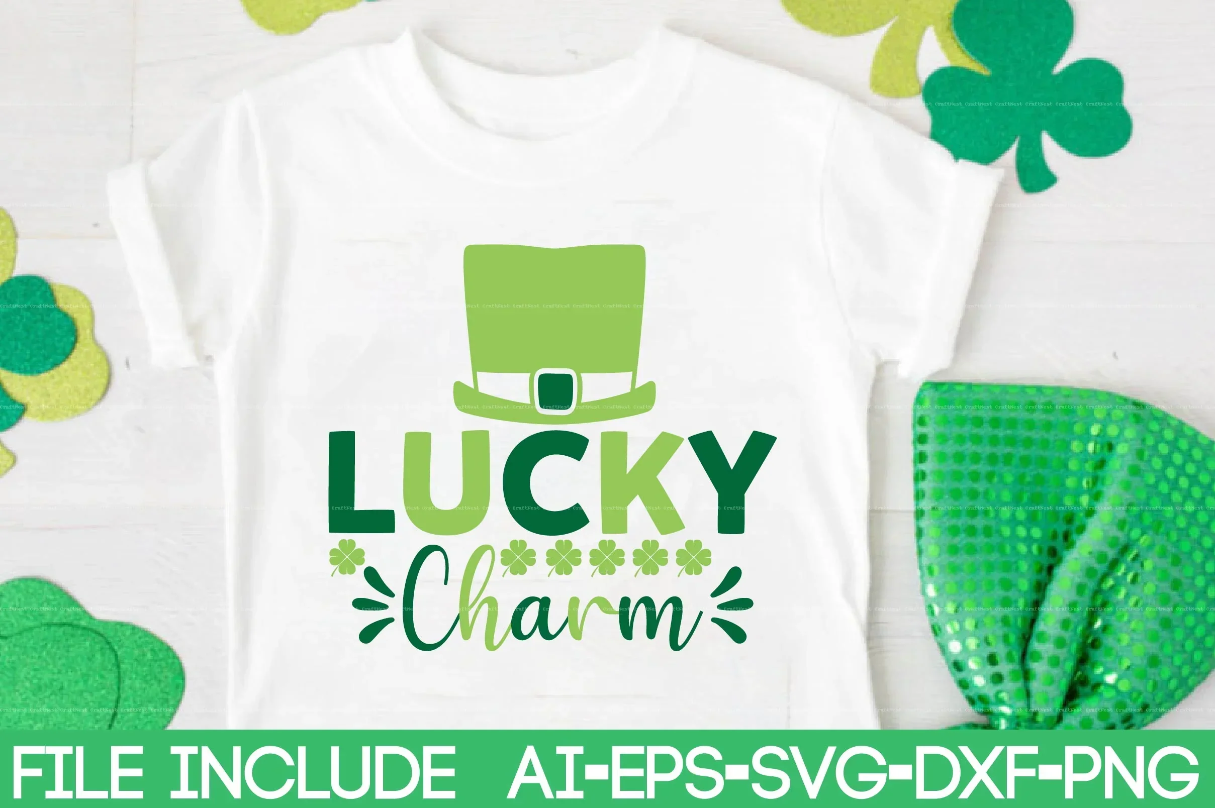 St. Patrick's Day SVG Design Bundle - Image 10