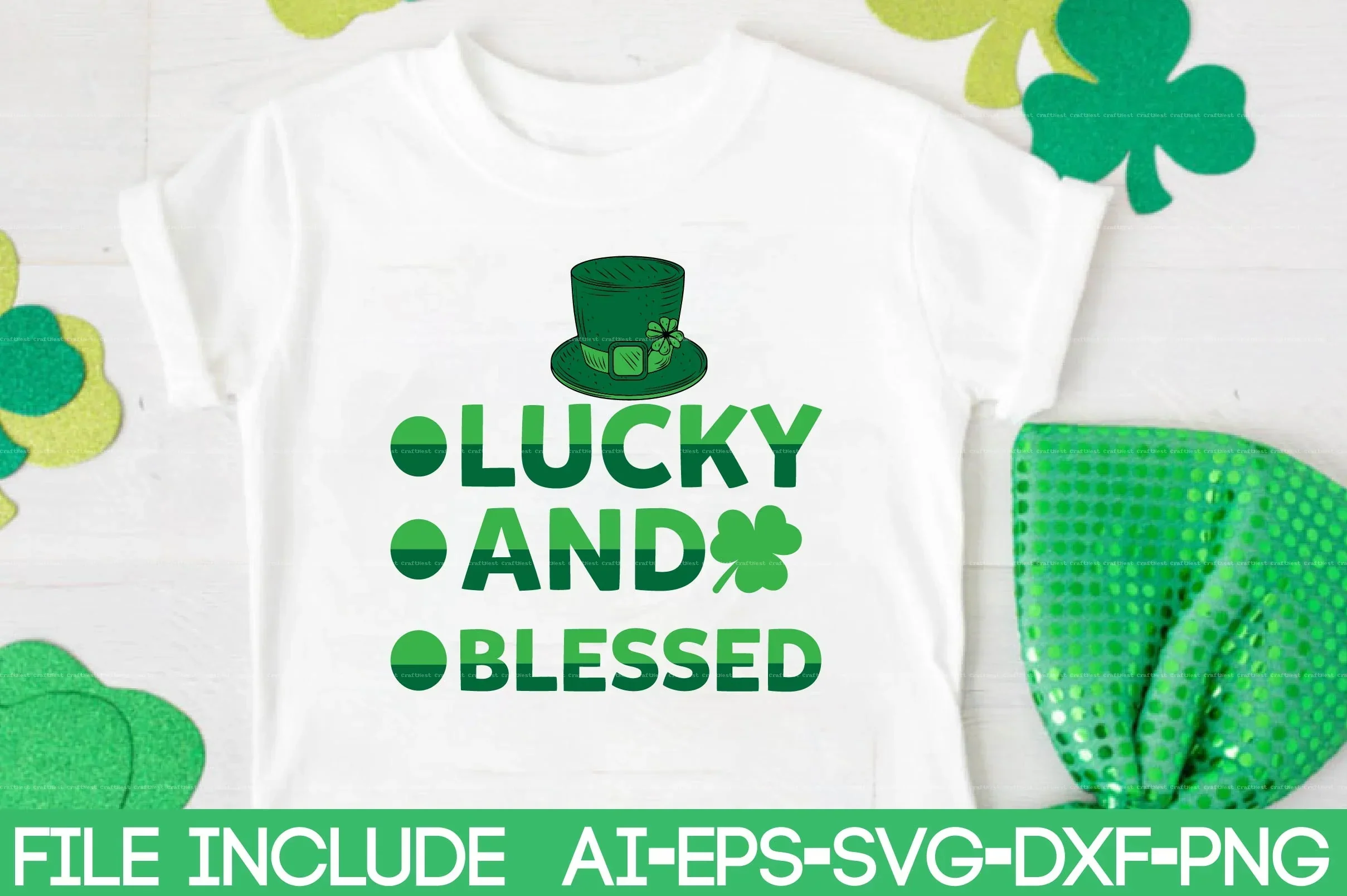 St. Patrick's Day SVG Design Bundle - Image 11