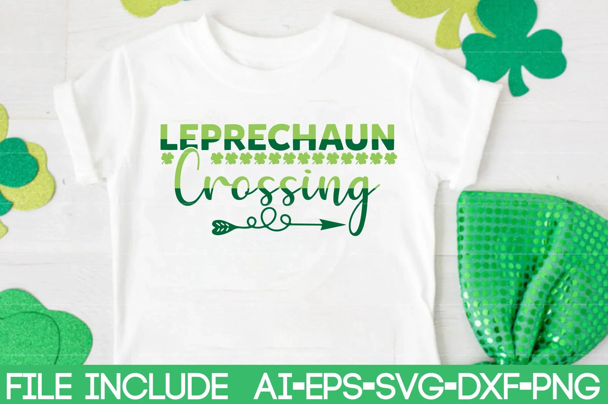St. Patrick's Day SVG Design Bundle - Image 6