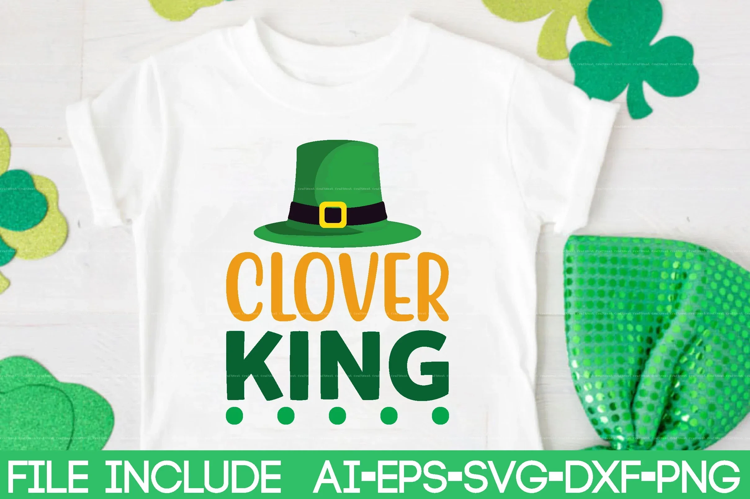 St. Patrick's Day SVG Design Bundle - Image 10