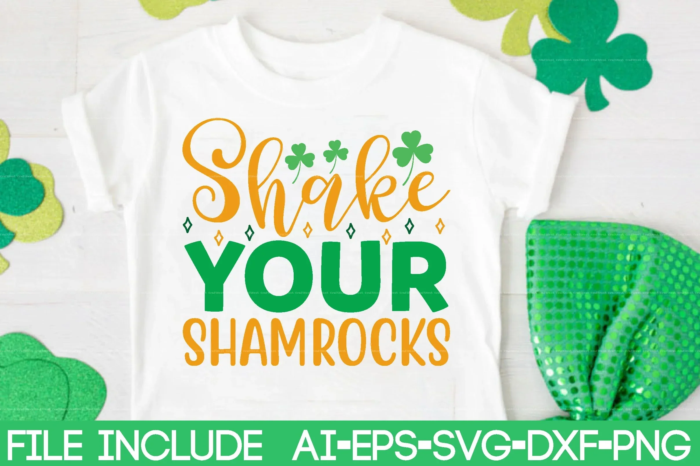 St. Patrick's Day SVG Design Bundle - Image 12