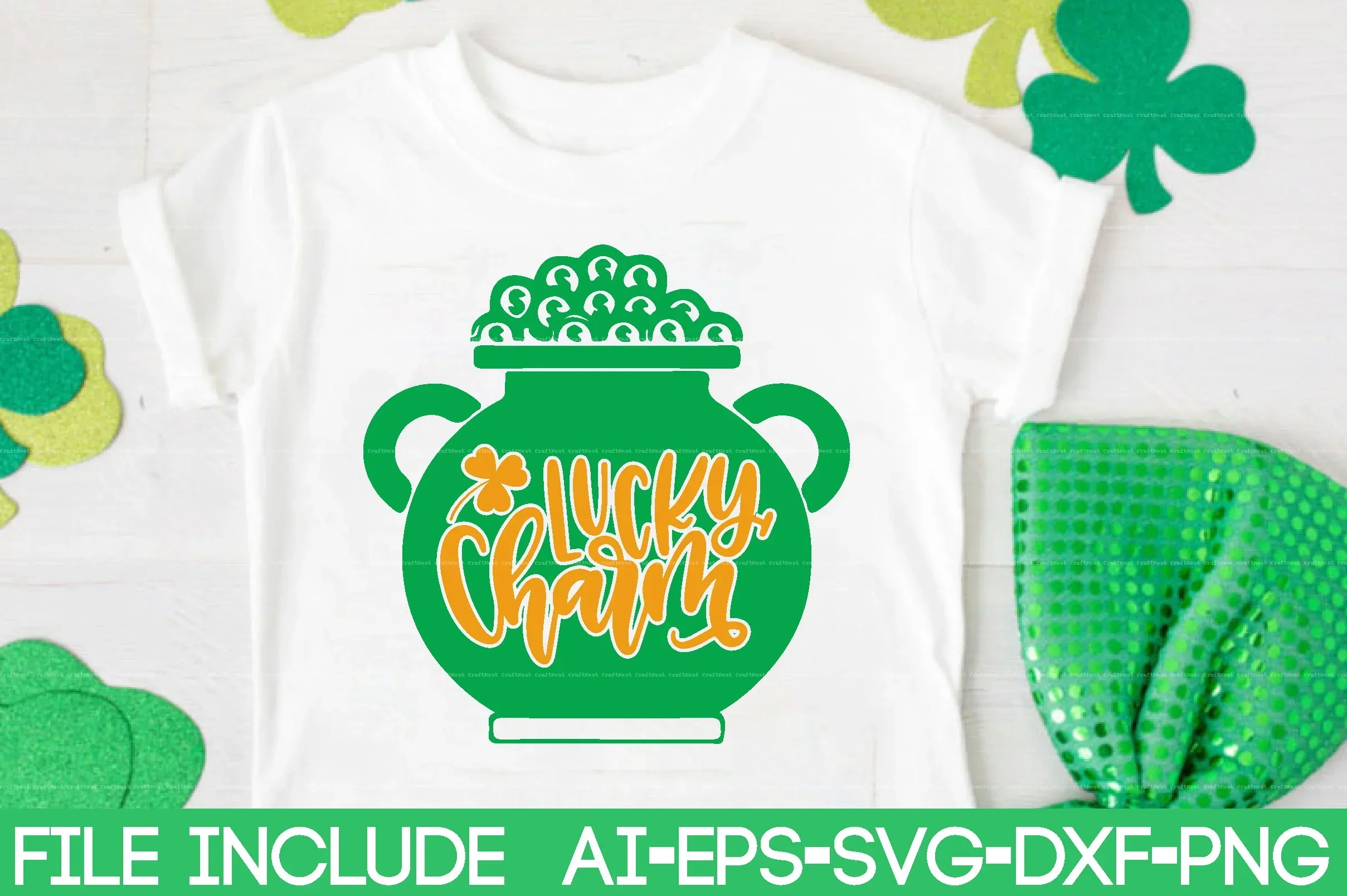 St. Patrick's Day SVG Design Bundle - Image 9