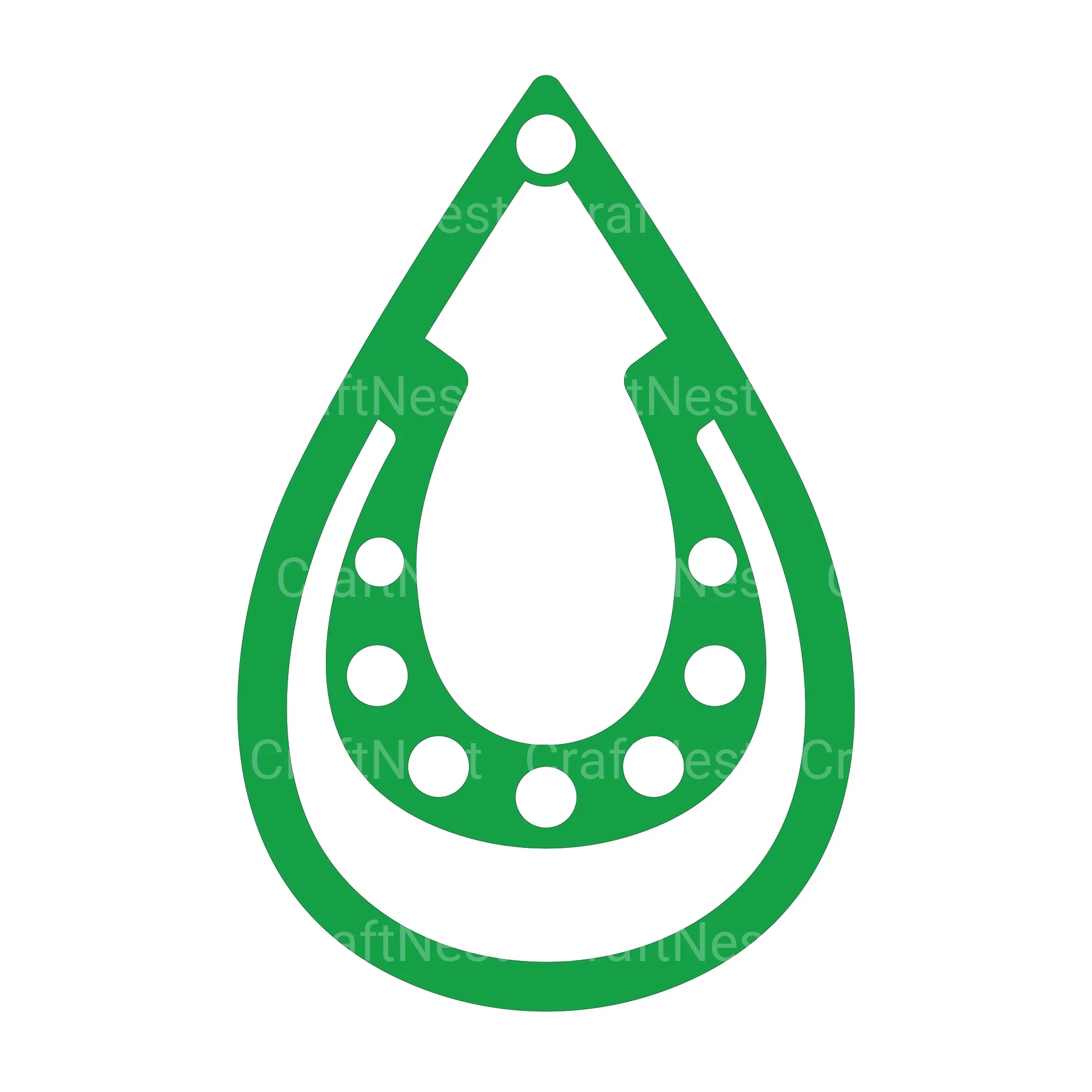 St Patrick's Earrings Laser Cut SVG Bundle - Image 3