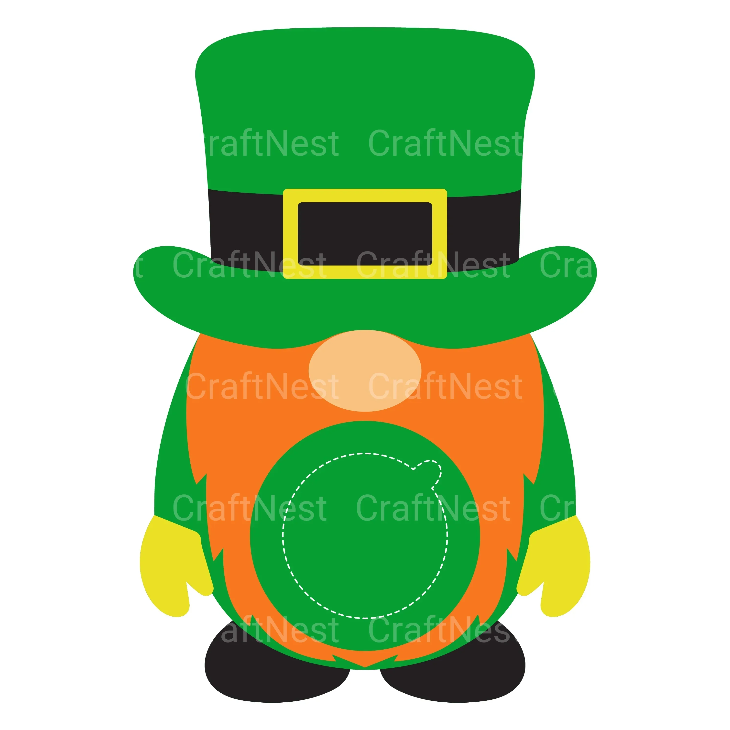 St Patrick's Gnome Candy Dome SVG Bundle - Image 15