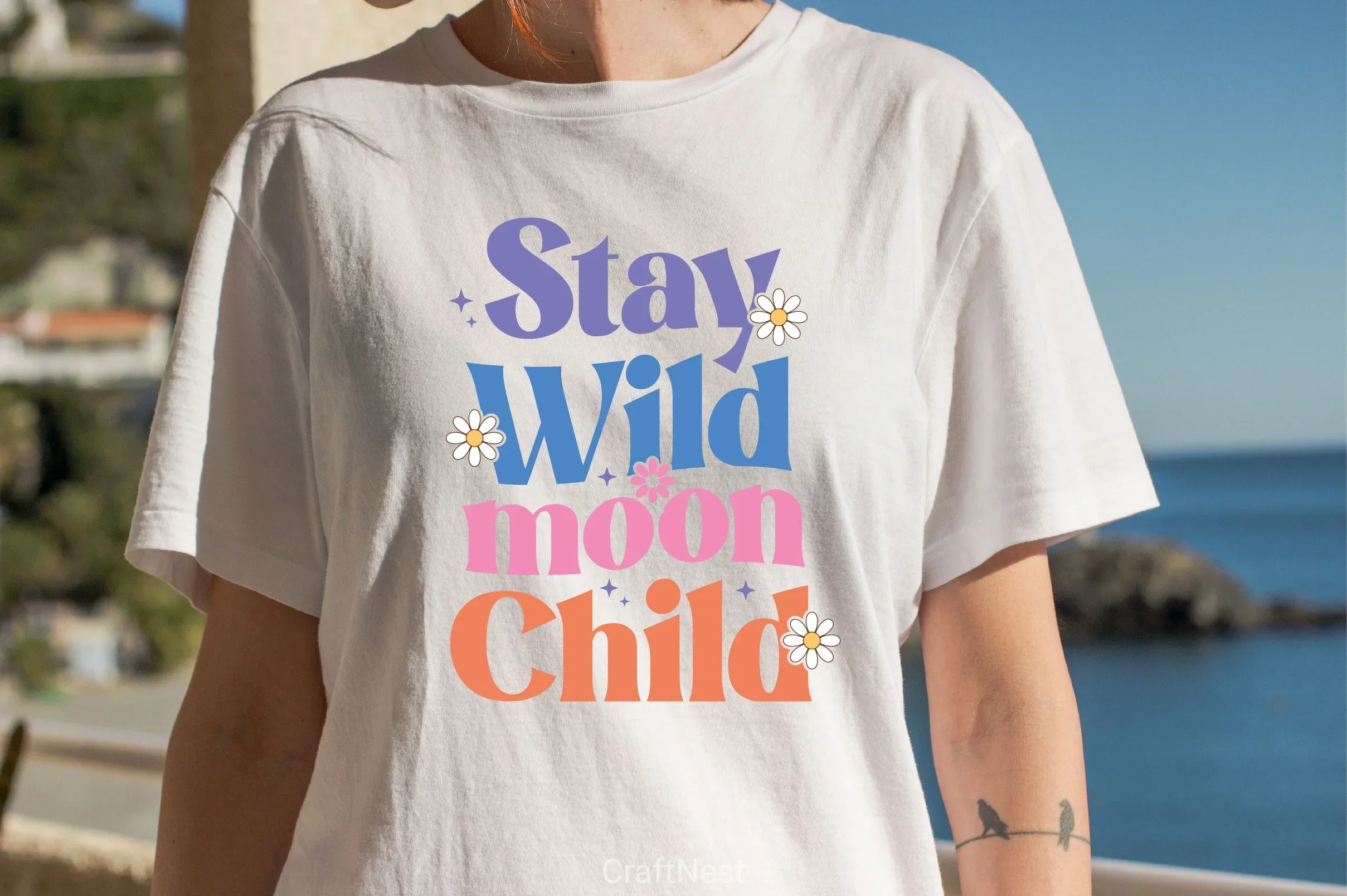 Stay Wild Moon Child SVG Bundle - Image 3