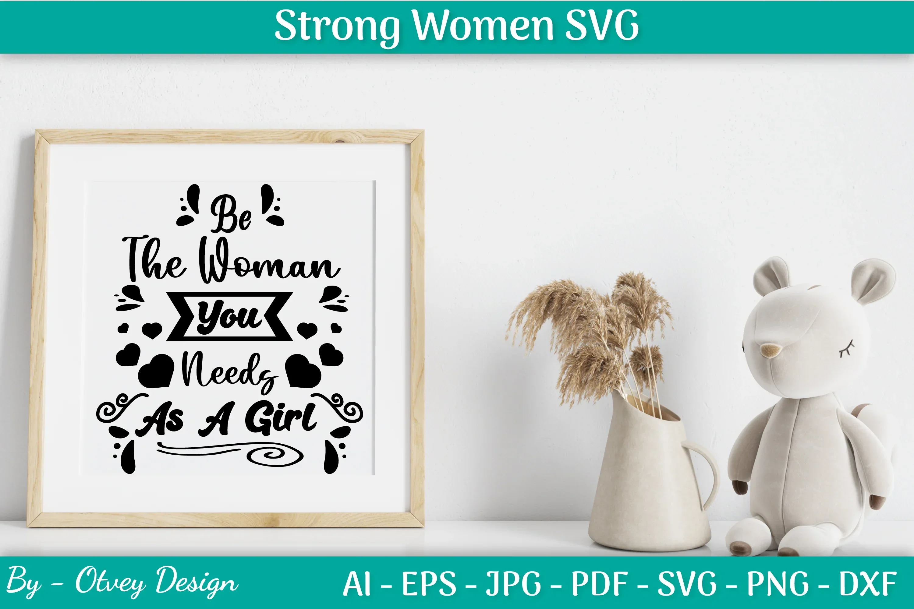 Strong Woman SVG Bundle
